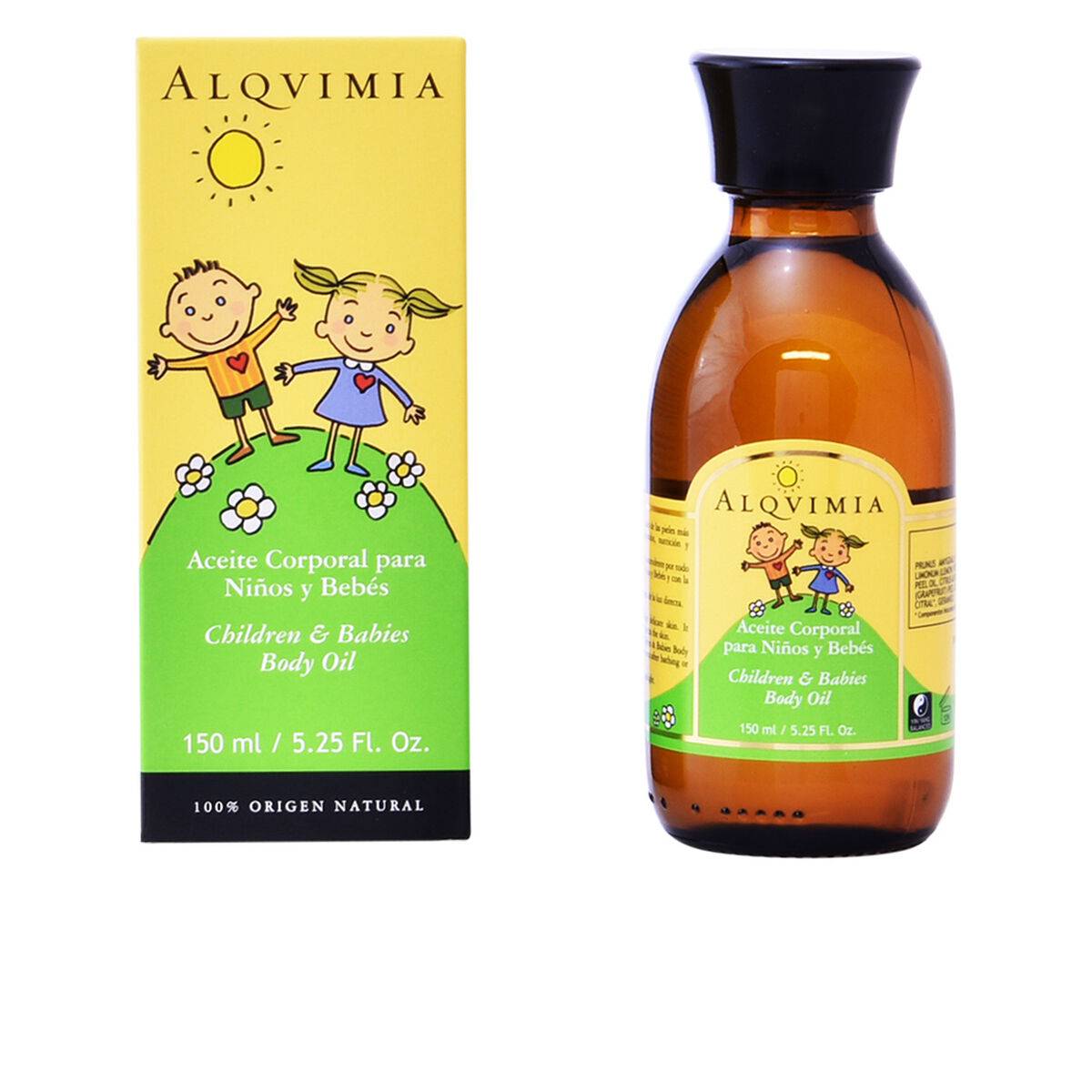 Aceite Corporal para Niños y Bebés Alqvimia 150 ml