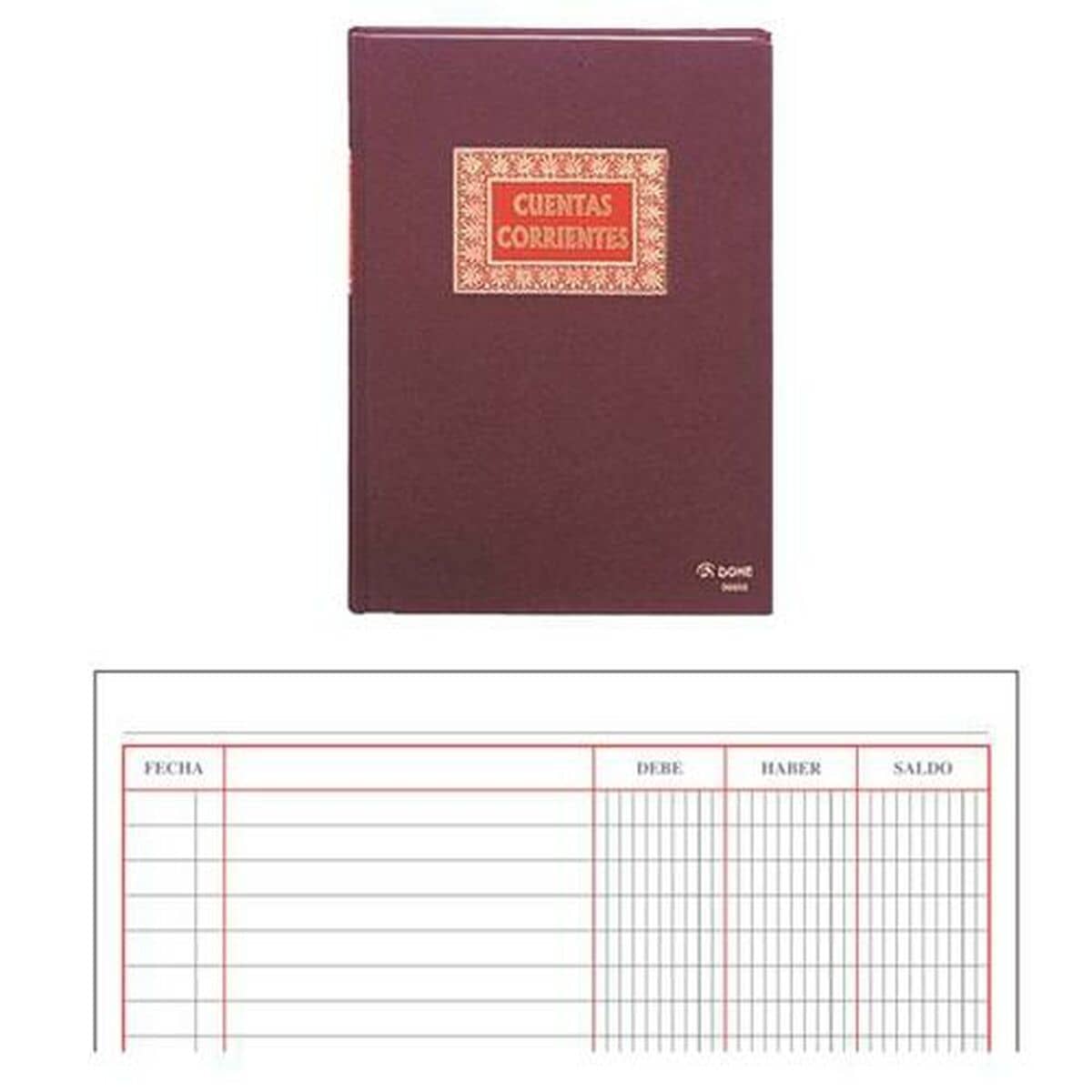 Libro de Cuentas DOHE Folio (15 Unidades)