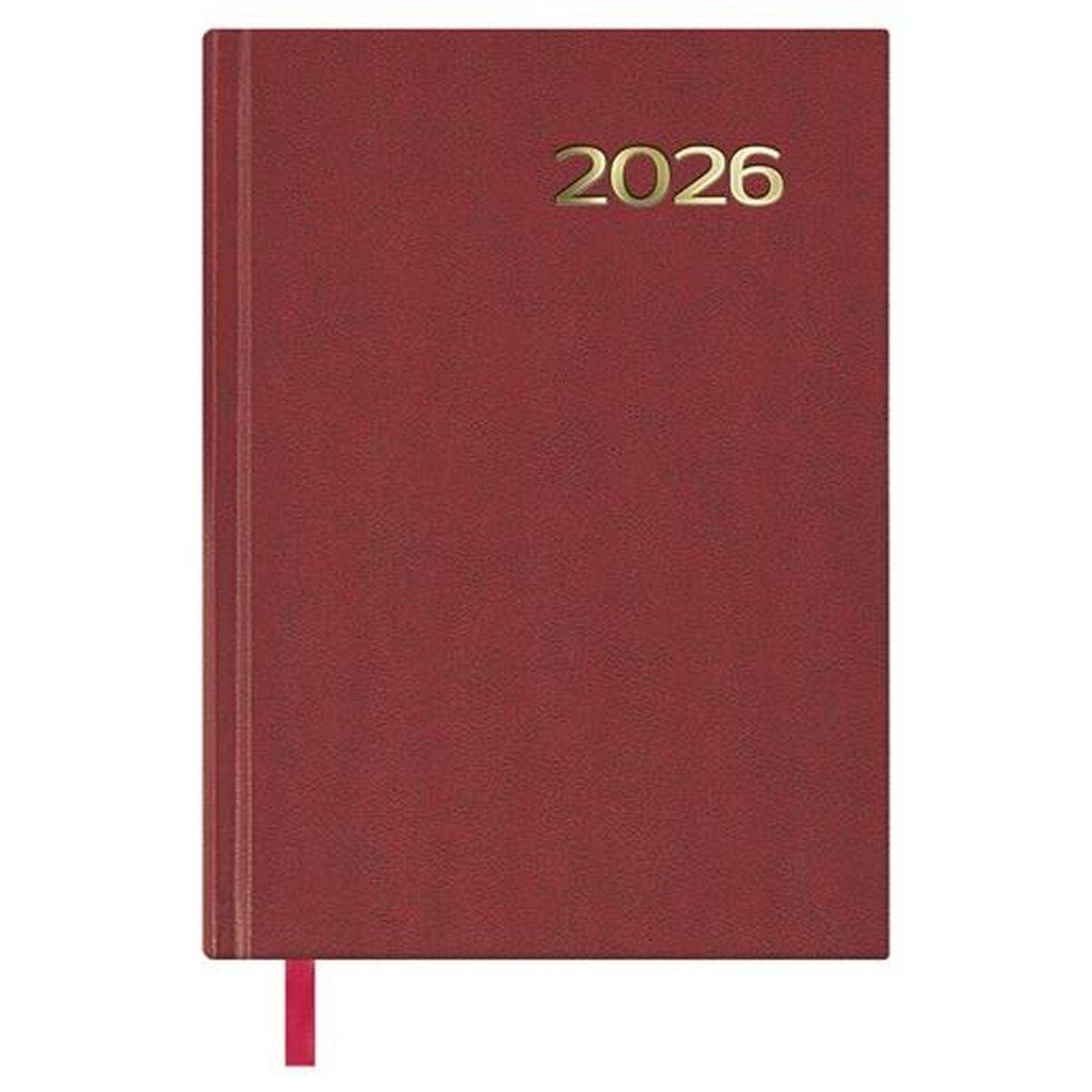 Agenda DOHE SÍNTEX Burdeos 14 x 20 cm 2026 (20 Unidades)