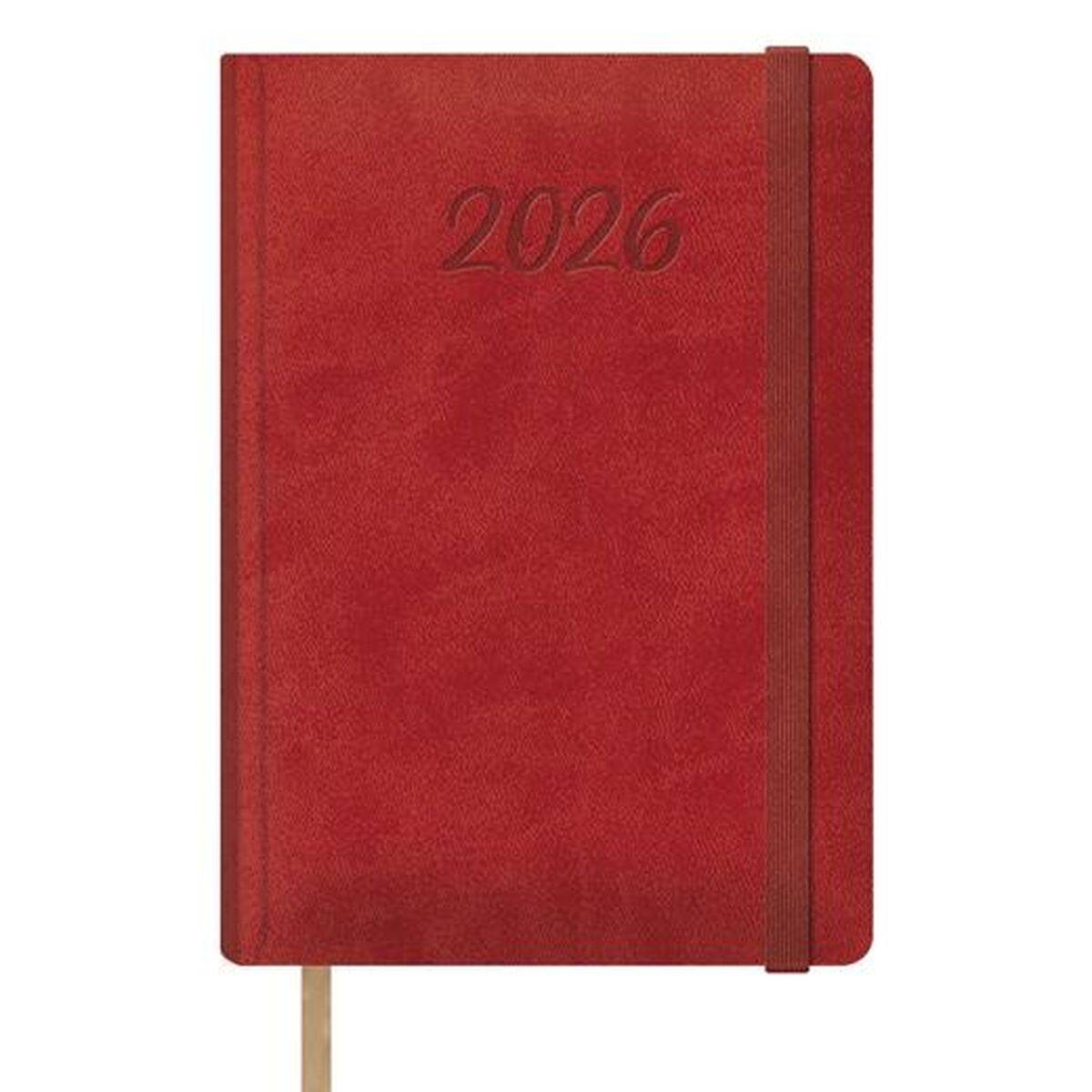 Agenda DOHE SAMBA Rojo 1/4 15 x 21 cm 2026 (20 Unidades)