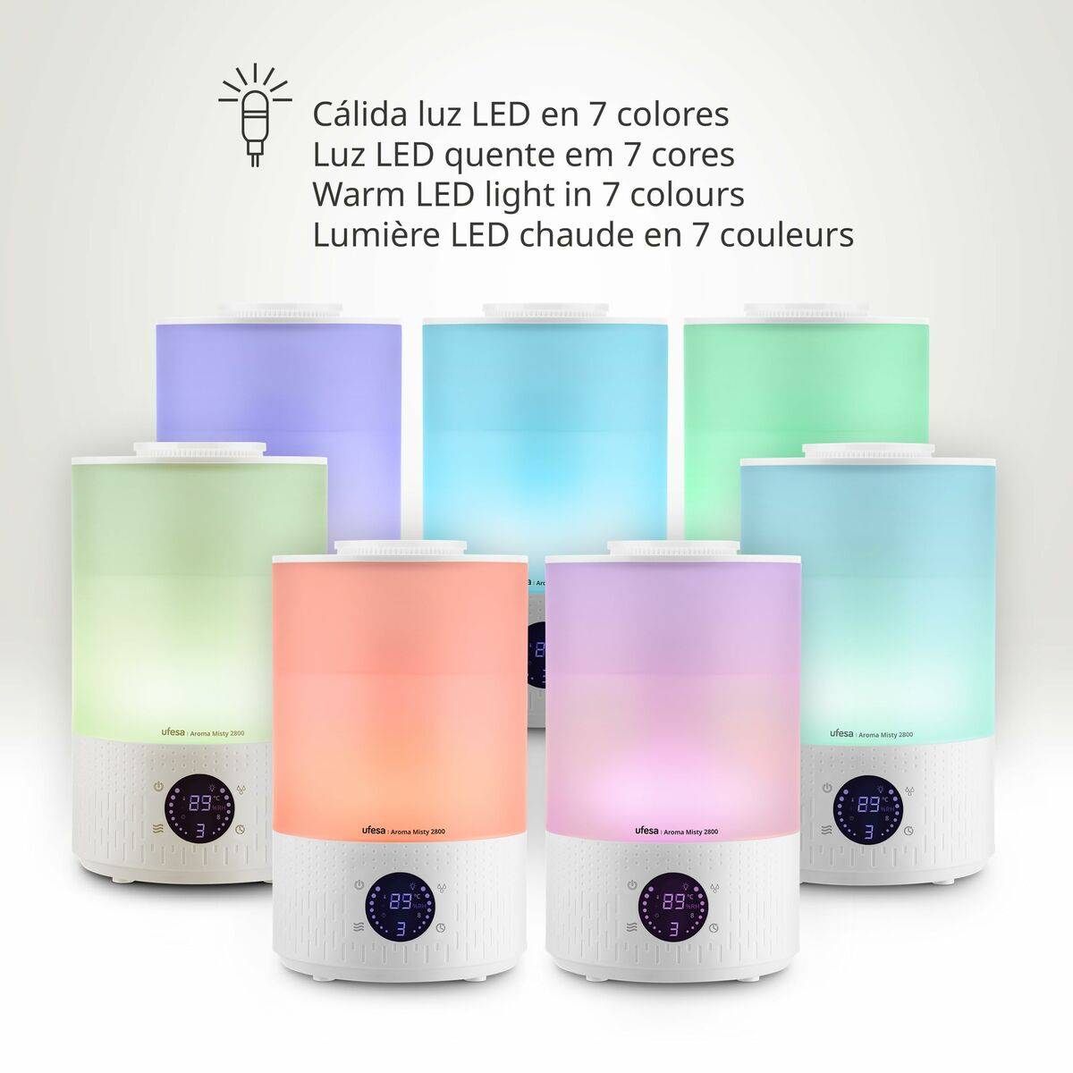Humidificador UFESA 30105914 2,8 L