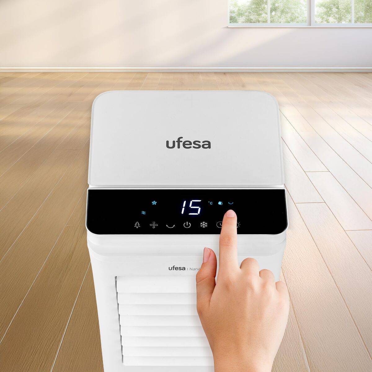Climatizador Evaporativo Portátil UFESA NARVIK Blanco 60 W 5 L
