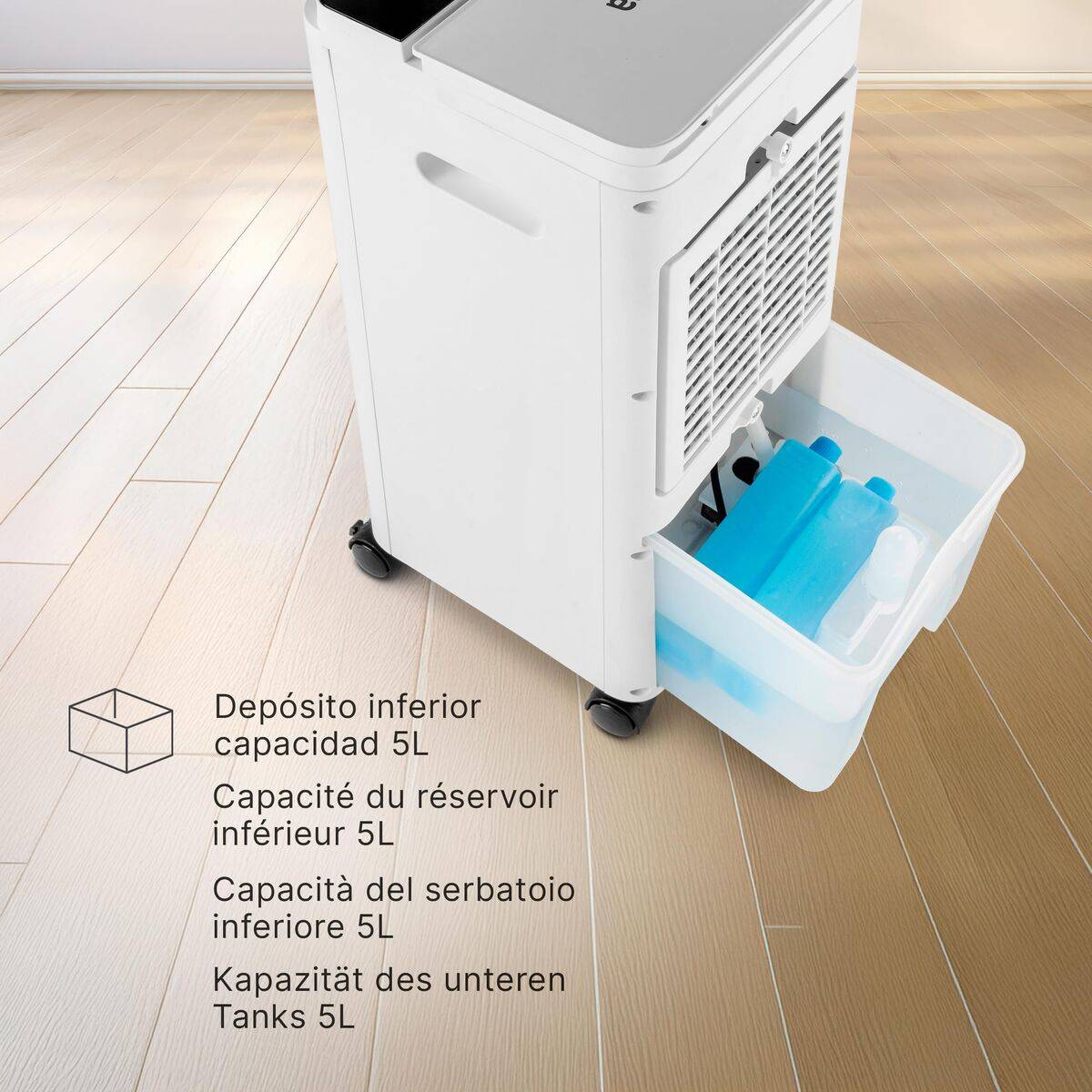Climatizador Evaporativo Portátil UFESA NARVIK Blanco 60 W 5 L