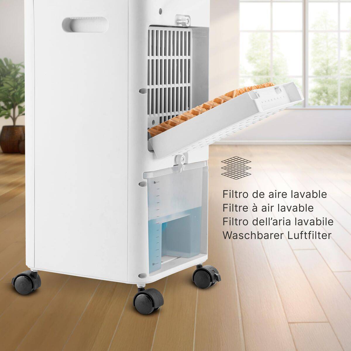 Climatizador Evaporativo Portátil UFESA NARVIK Blanco 60 W 5 L