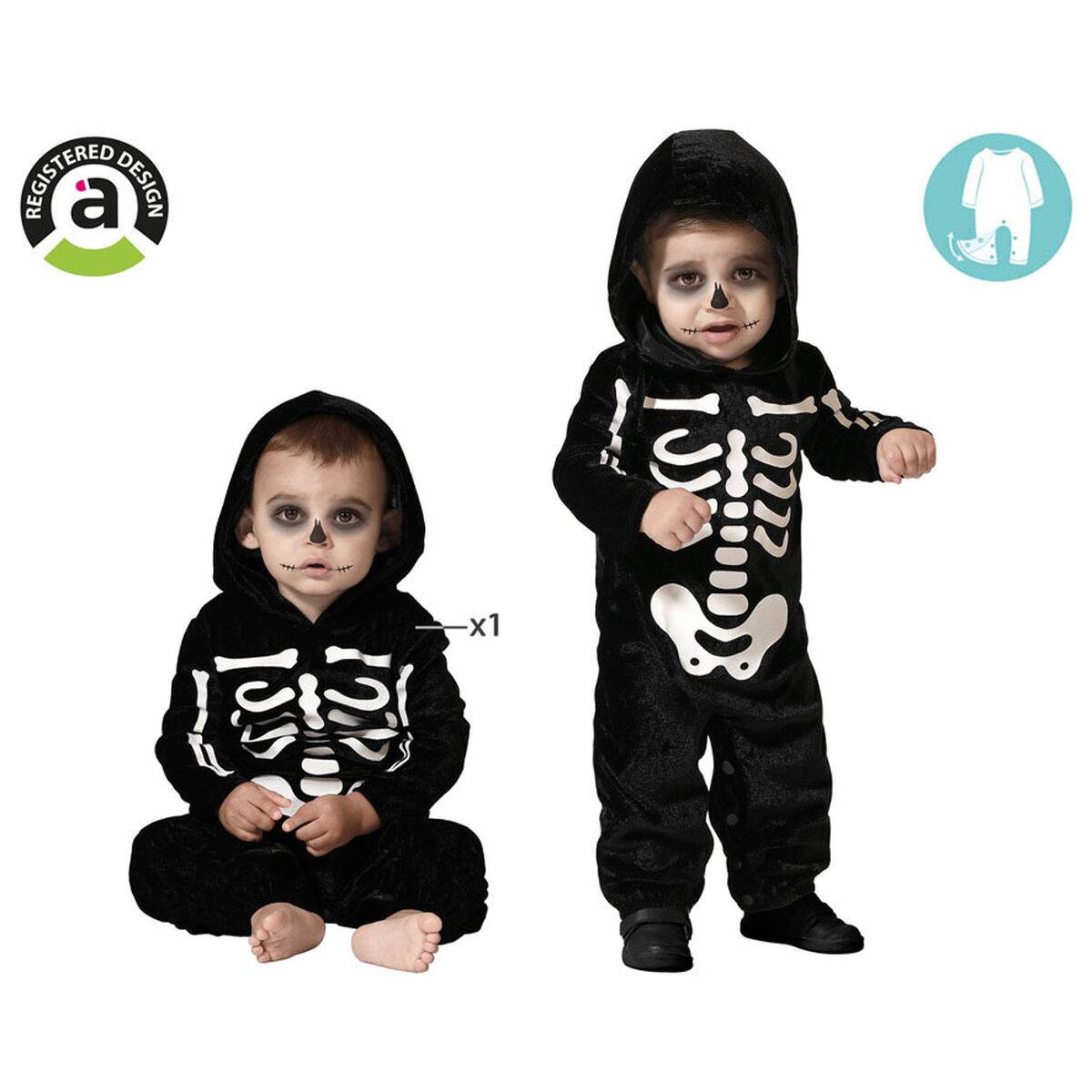 Disfraz para Bebés Esqueleto Halloween