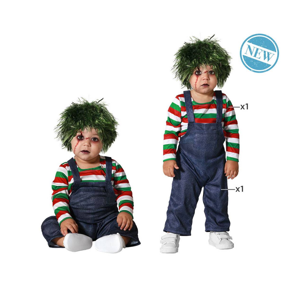 Disfraz para Bebés Muñeco Halloween