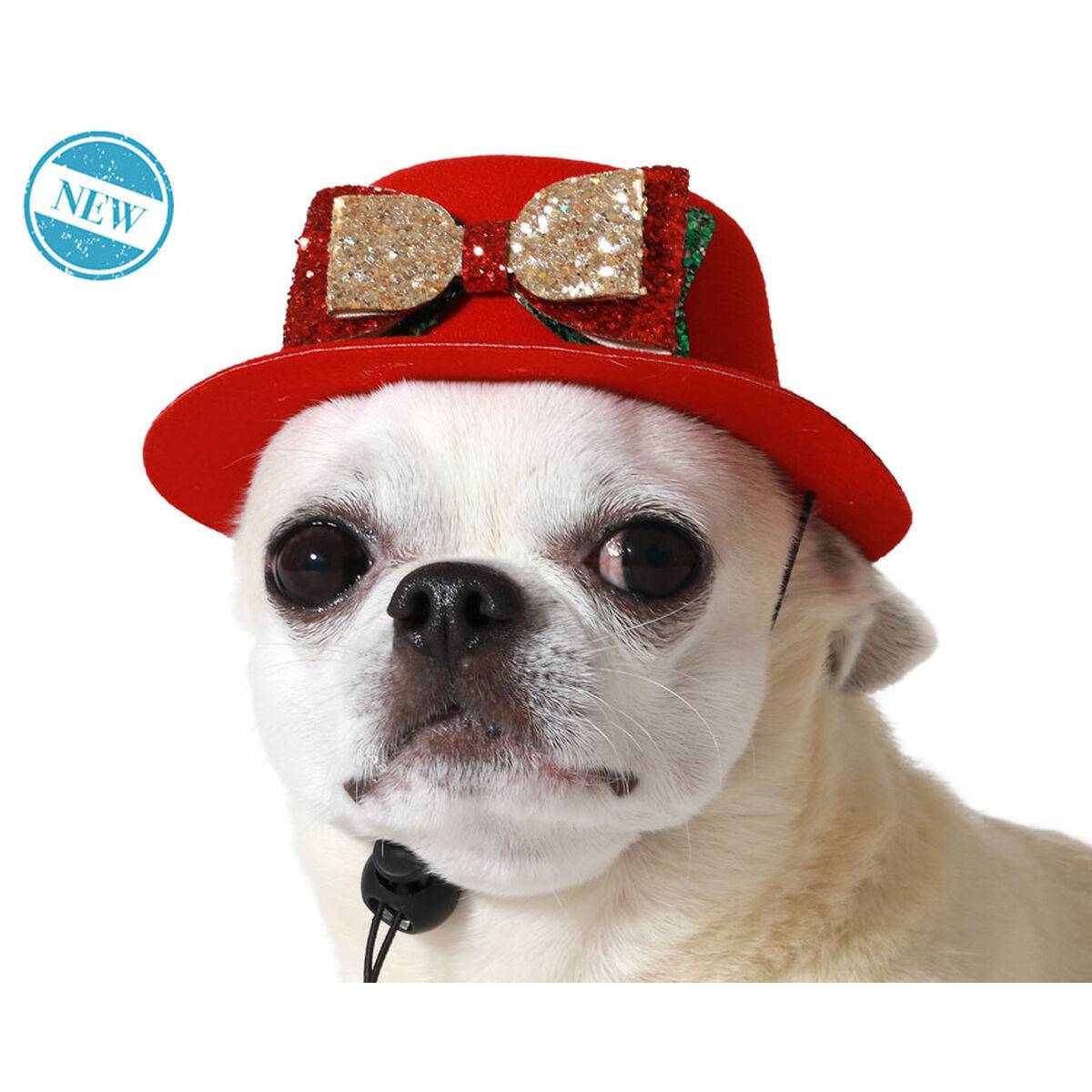 Disfraz para Perro Rojo Gorro