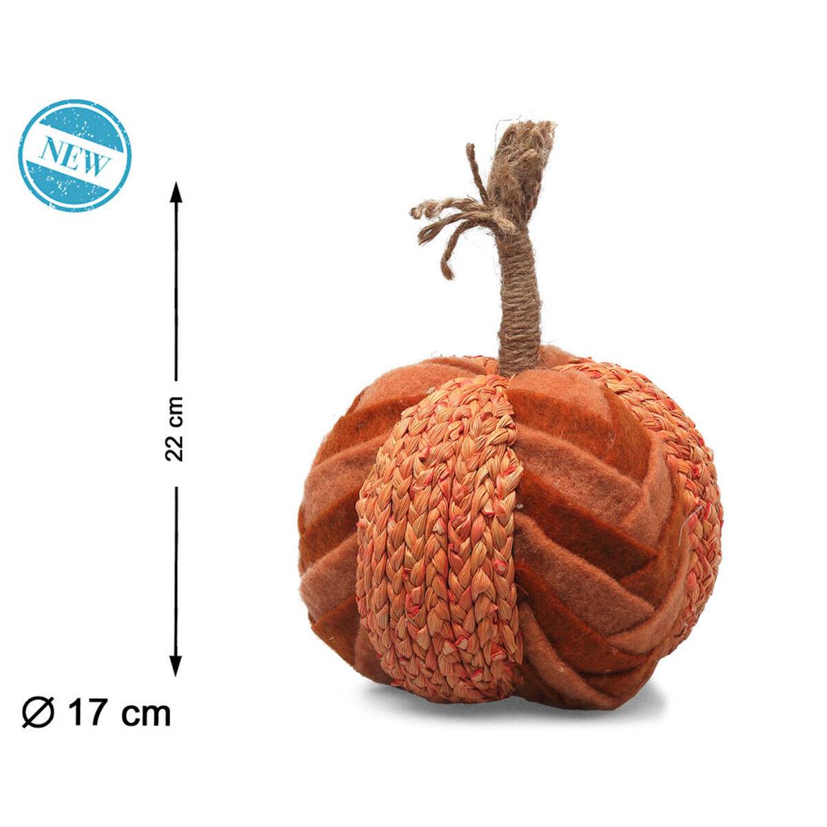 Decoración para Halloween Calabaza 22 x 17 cm