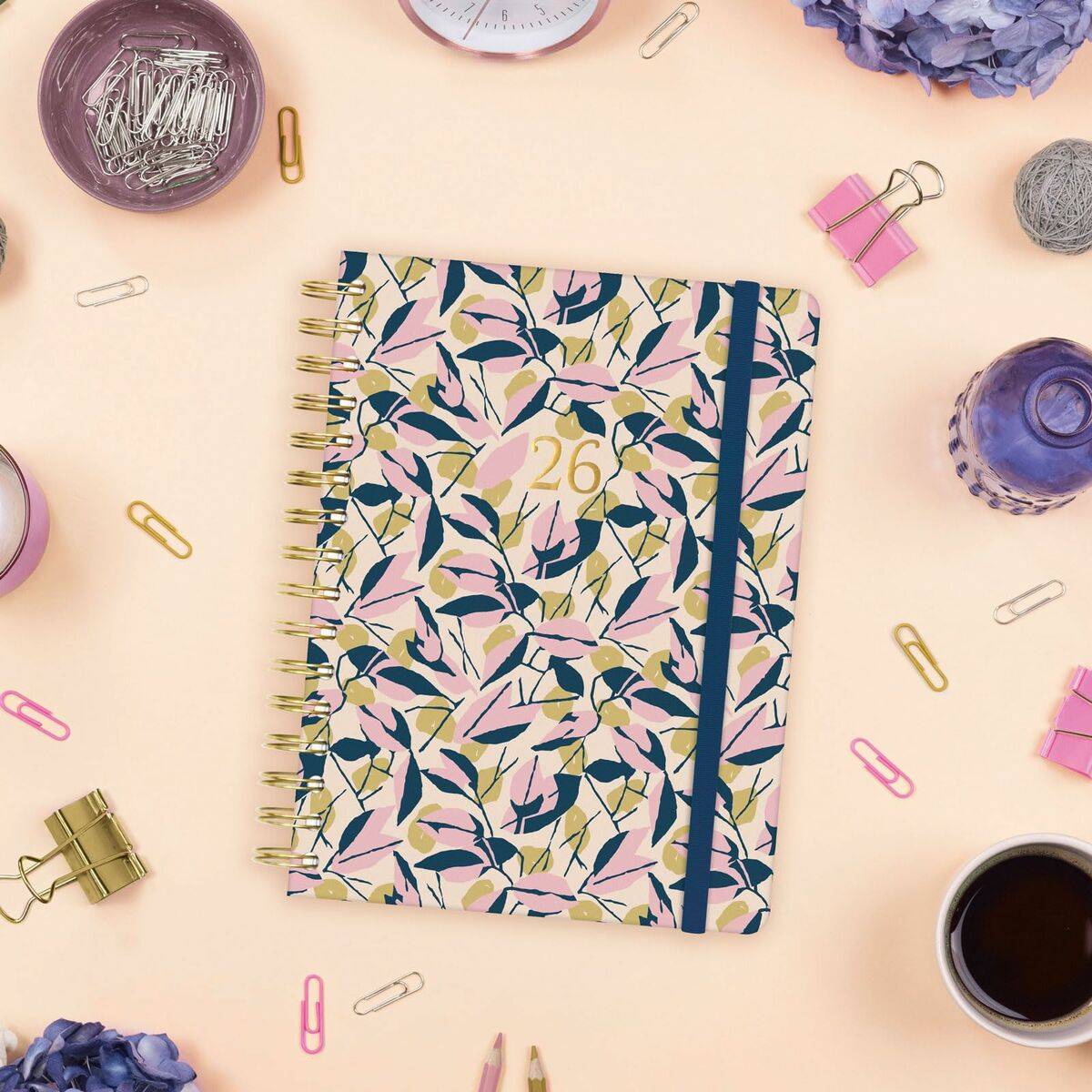 Agenda Finocam YOU A5 15,5 x 21,2 cm Hojas 2026