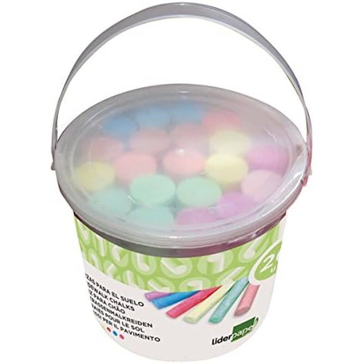Tizas Liderpapel TZ05 Azul Multicolor