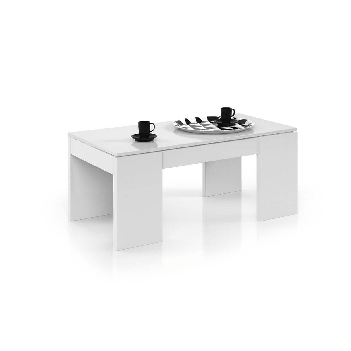 Mesa de Centro Forés Blanco 100 X 68 X 43 CM