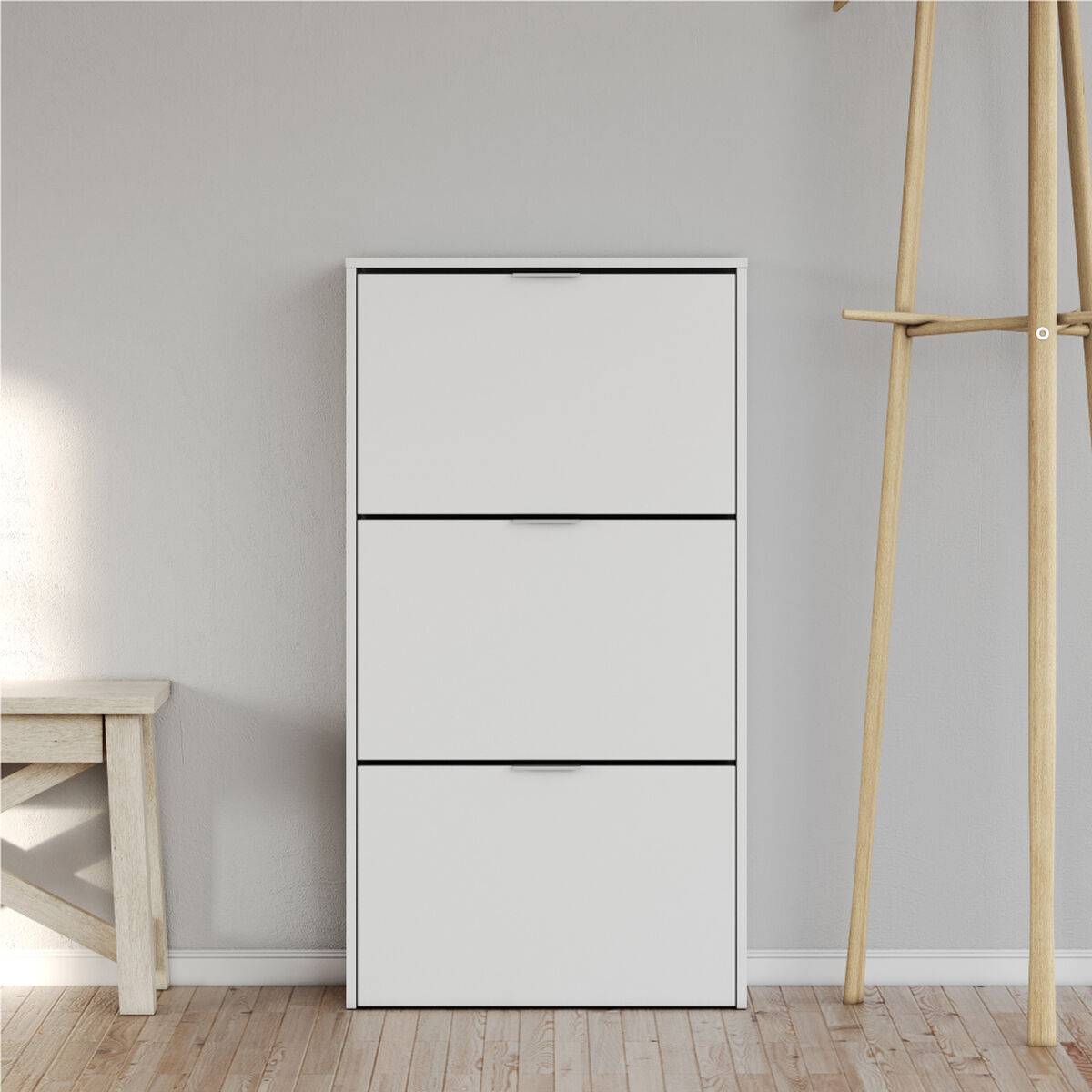 Zapatero Forés Gris 60 X 22 X 113 CM