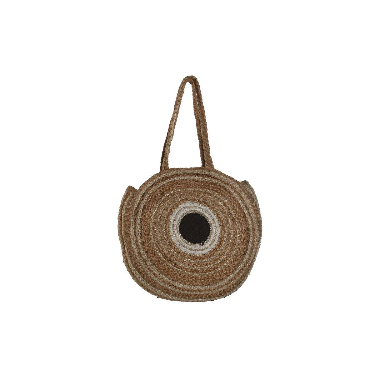Bolso Mujer DKD Home Decor Marrón Crema 36 x 11 x 36 cm (2 Unidades)