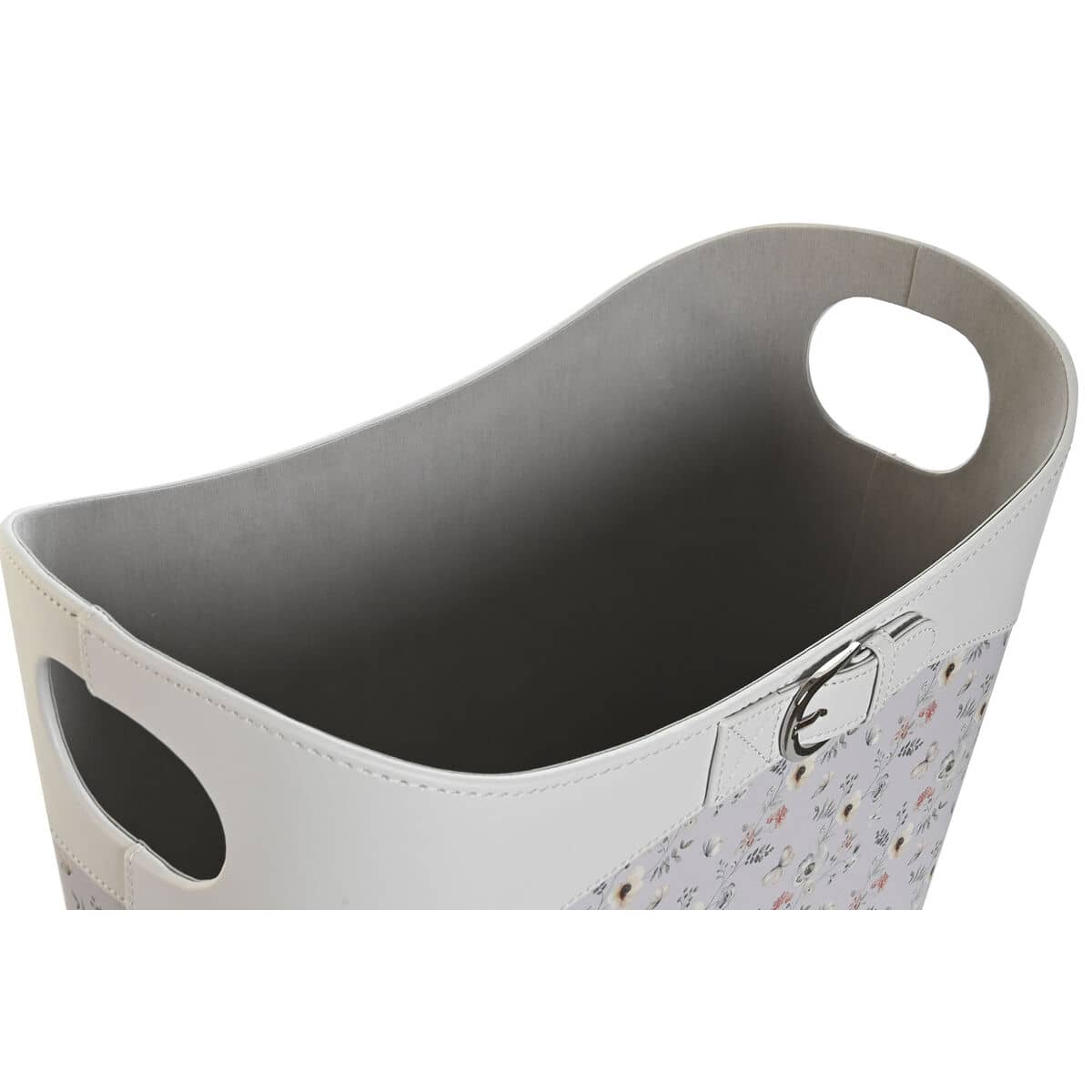 Revistero DKD Home Decor Azul Blanco Gris Rosa claro Poliuretano PVC 39 x 21 x 34 cm (2 Unidades)