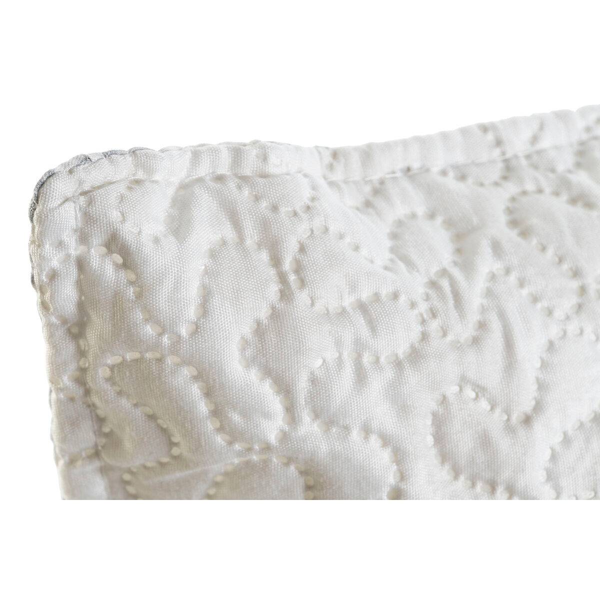 Cojín DKD Home Decor Beige Gris Poliéster Patchwork 60 x 10 x 40 cm