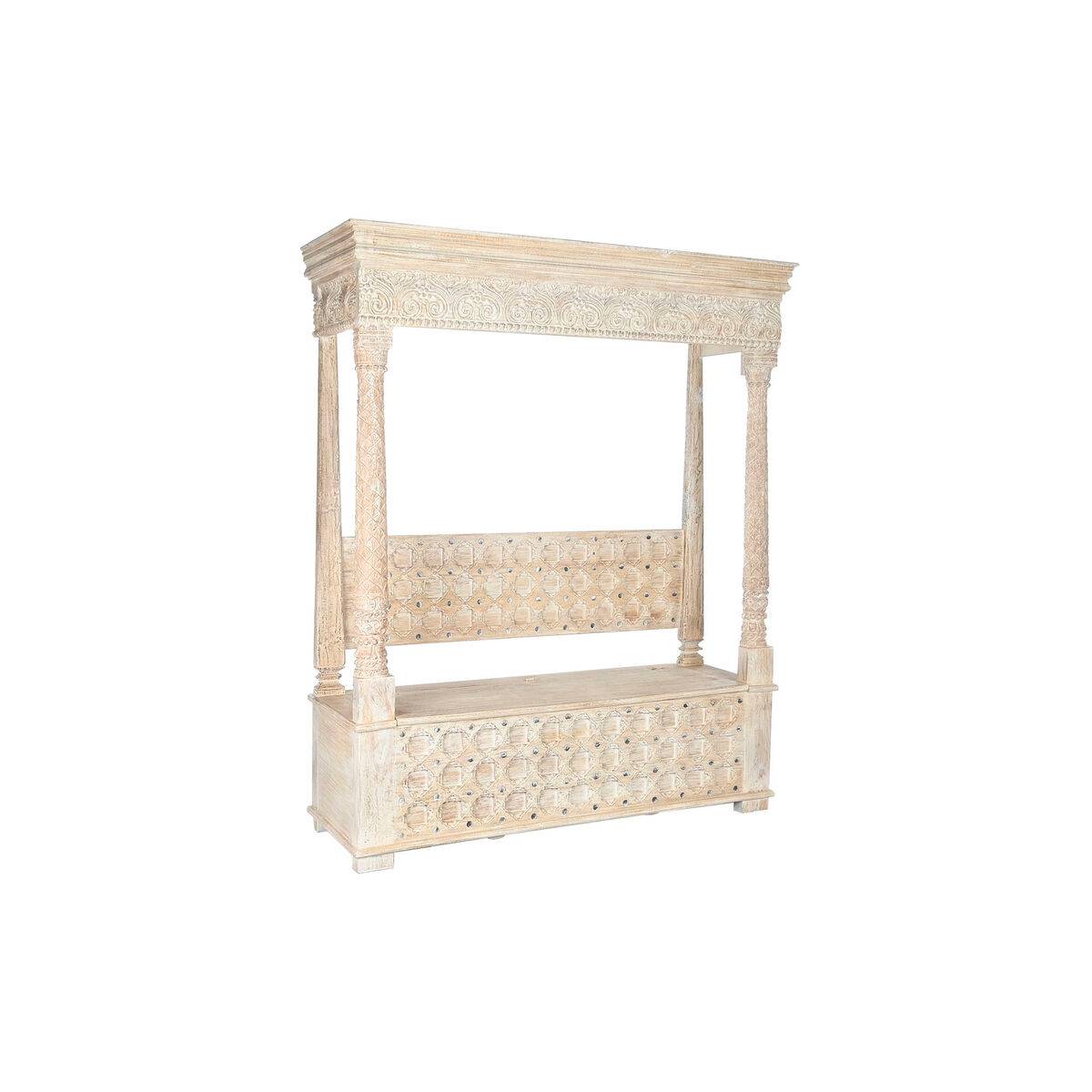 Banco Home ESPRIT Natural Madera de mango Indio 190 X 54 X 215 CM