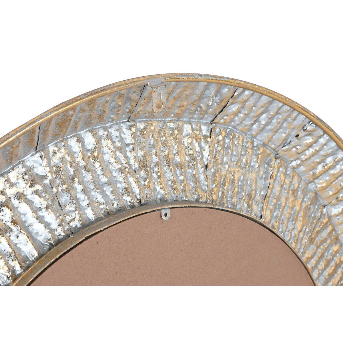 Espejo de pared Home ESPRIT Dorado Moderno Decapé 78 x 4 x 78 cm
