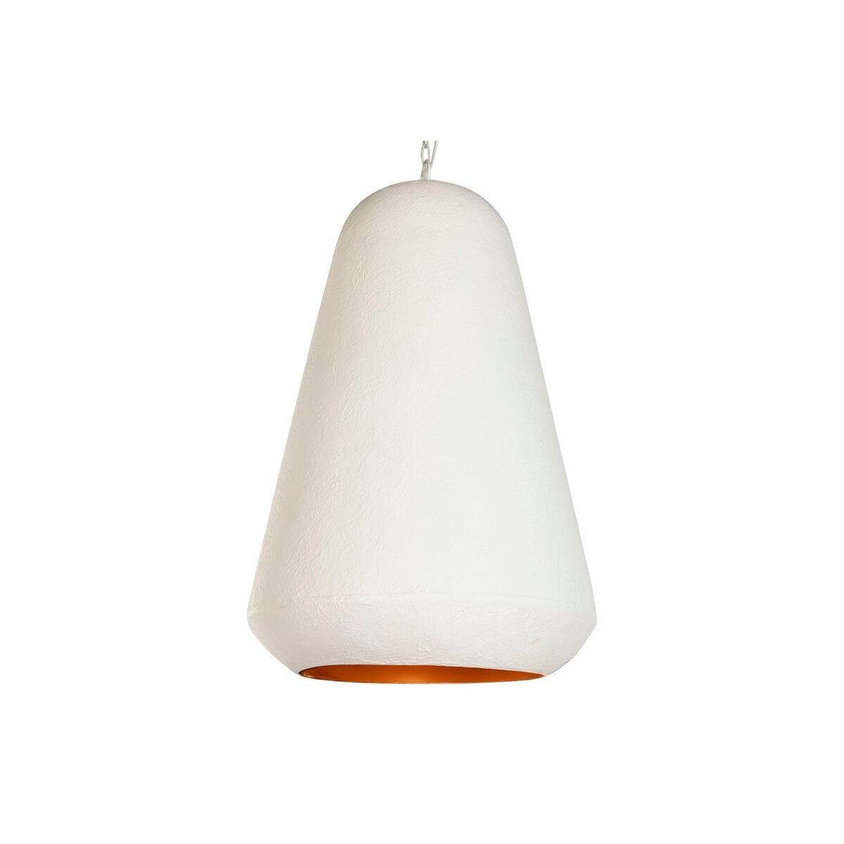 Lámpara de Techo Home ESPRIT Blanco Dorado Metal Hierro 50 W 58 x 58 x 85 cm