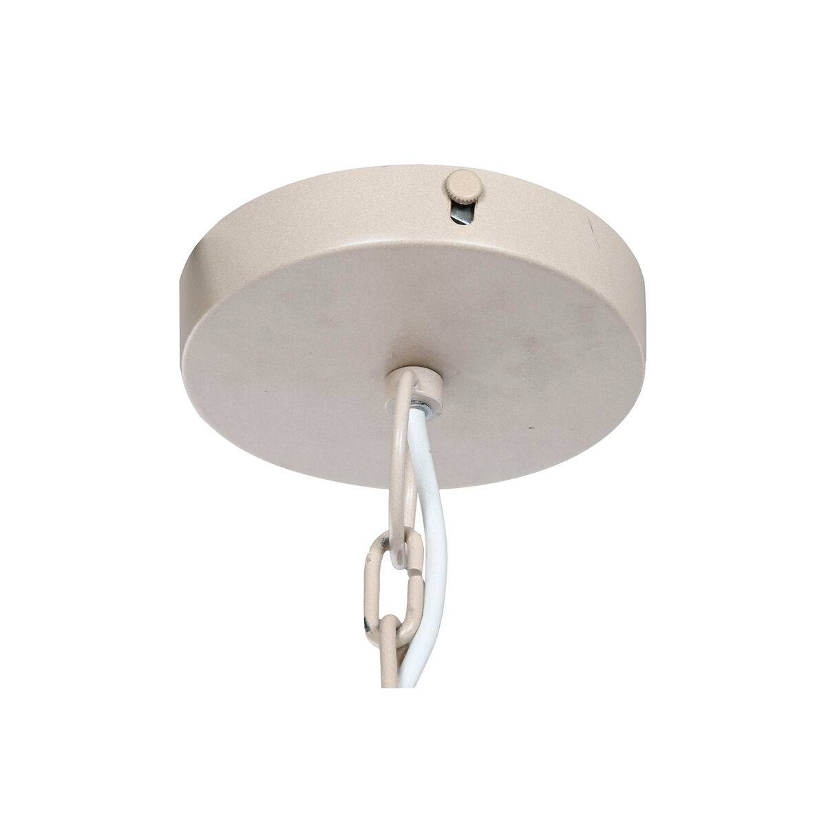 Lámpara de Techo Home ESPRIT Natural Madera Hierro 50 W 50 x 50 x 78 cm