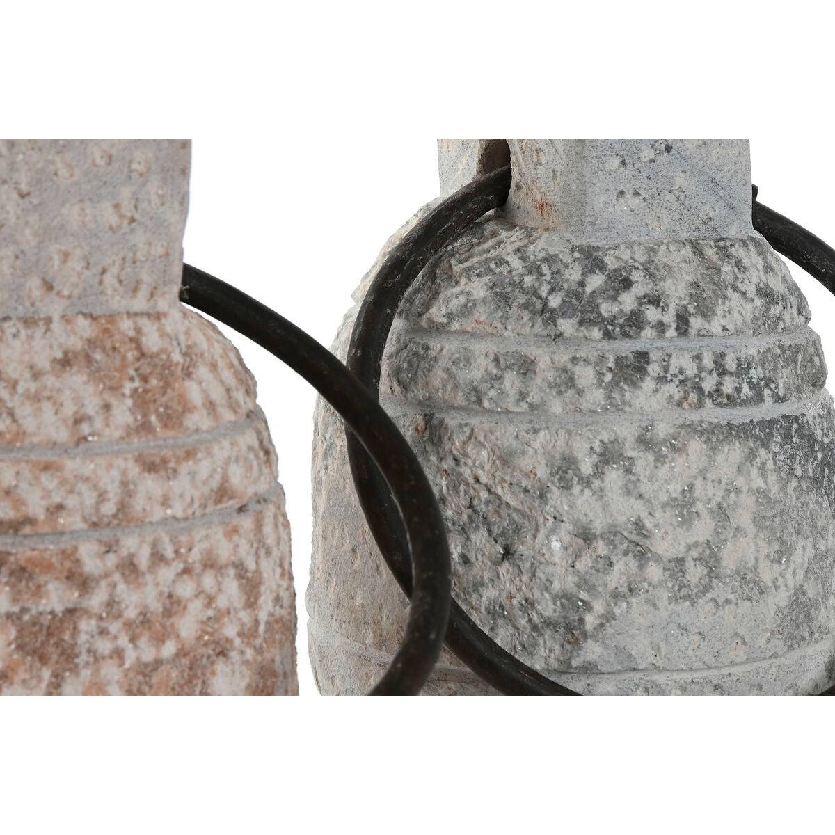 Sujetador de puerta Home ESPRIT Piedra Hierro 15 x 15 x 26 cm