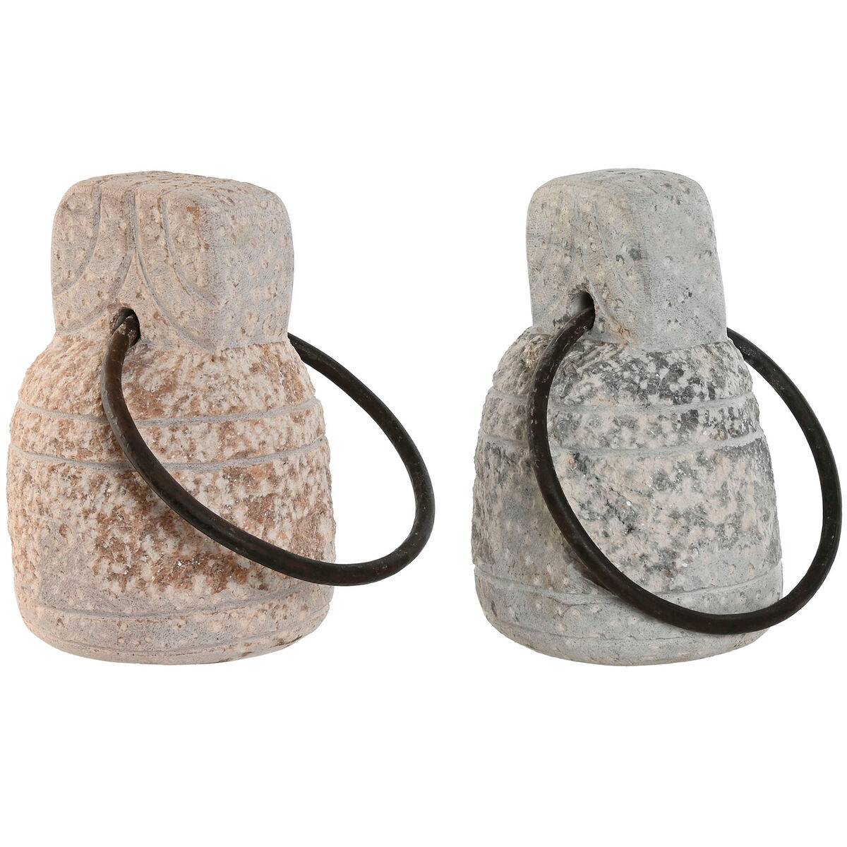 Sujetador de puerta Home ESPRIT Piedra Hierro 15 x 15 x 26 cm