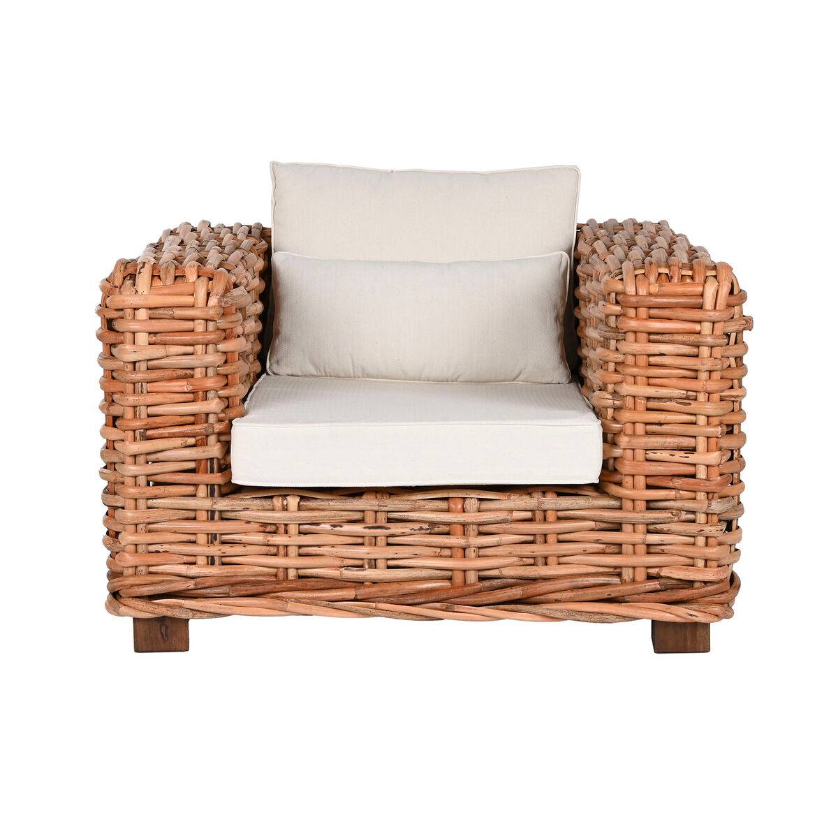 Sofá Home ESPRIT Beige Natural 220 X 98 X 64 CM (4 Piezas)