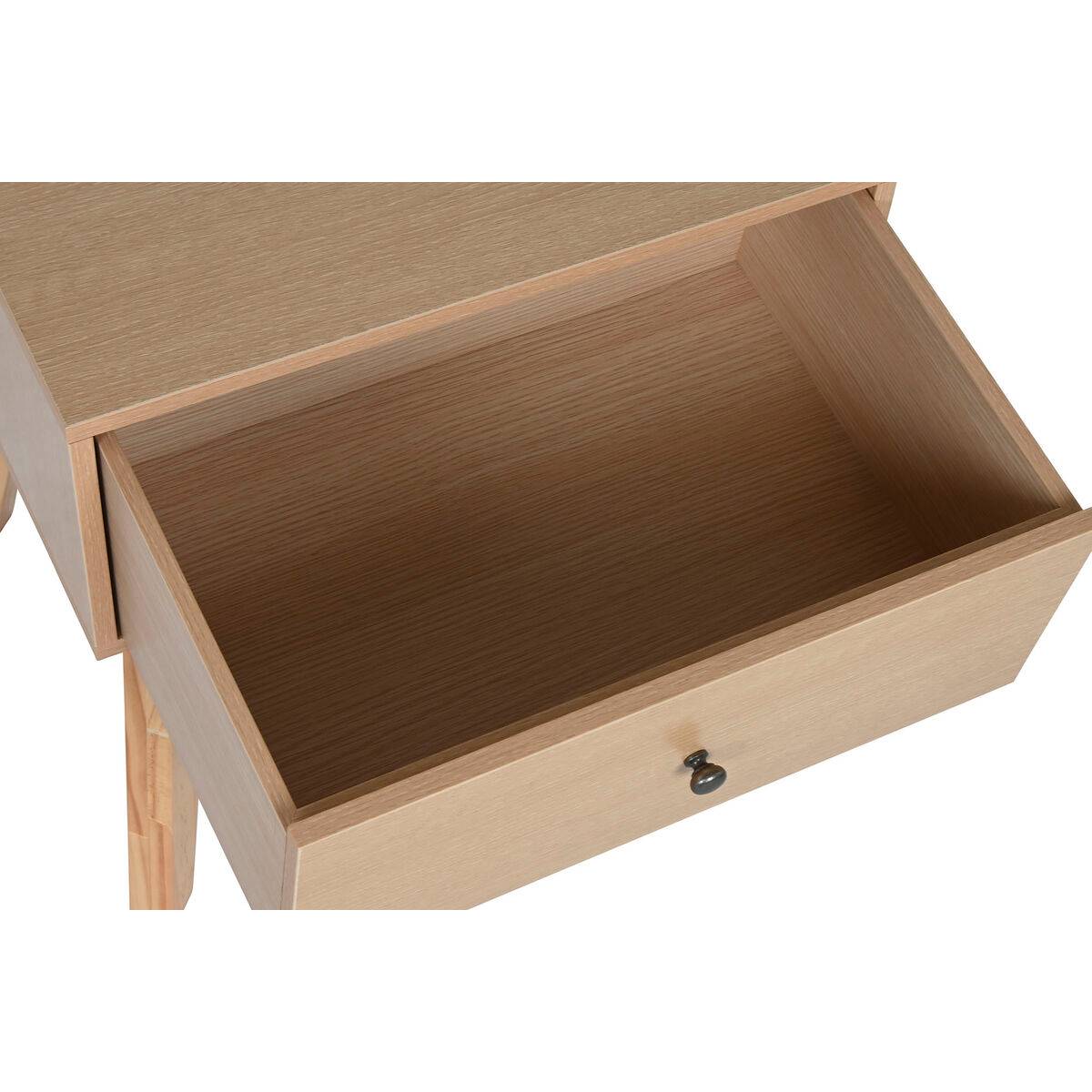 Mesita de Noche Home ESPRIT Natural 45 x 36 x 49 cm