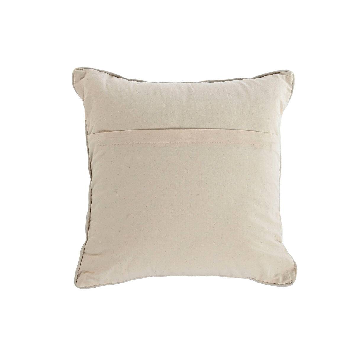 Cojín Home ESPRIT Blanco Marrón Árbol Romántico 45 x 15 x 45 cm (2 Unidades)
