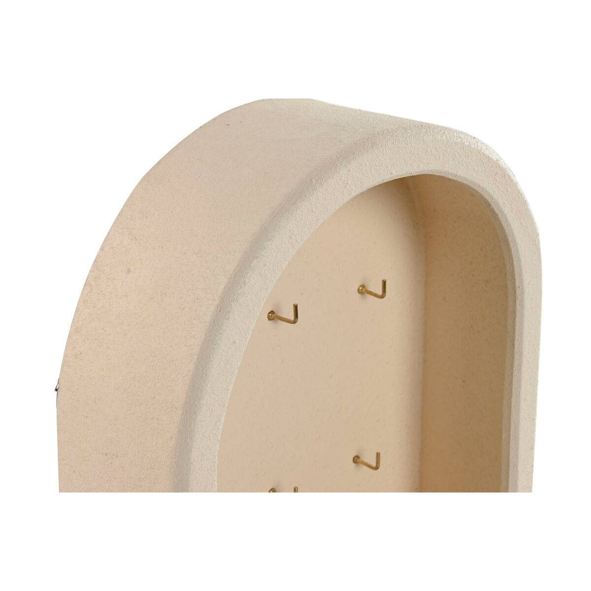 Armario de llaves Home ESPRIT Beige 20,5 X 8,5 X 27,5 cm