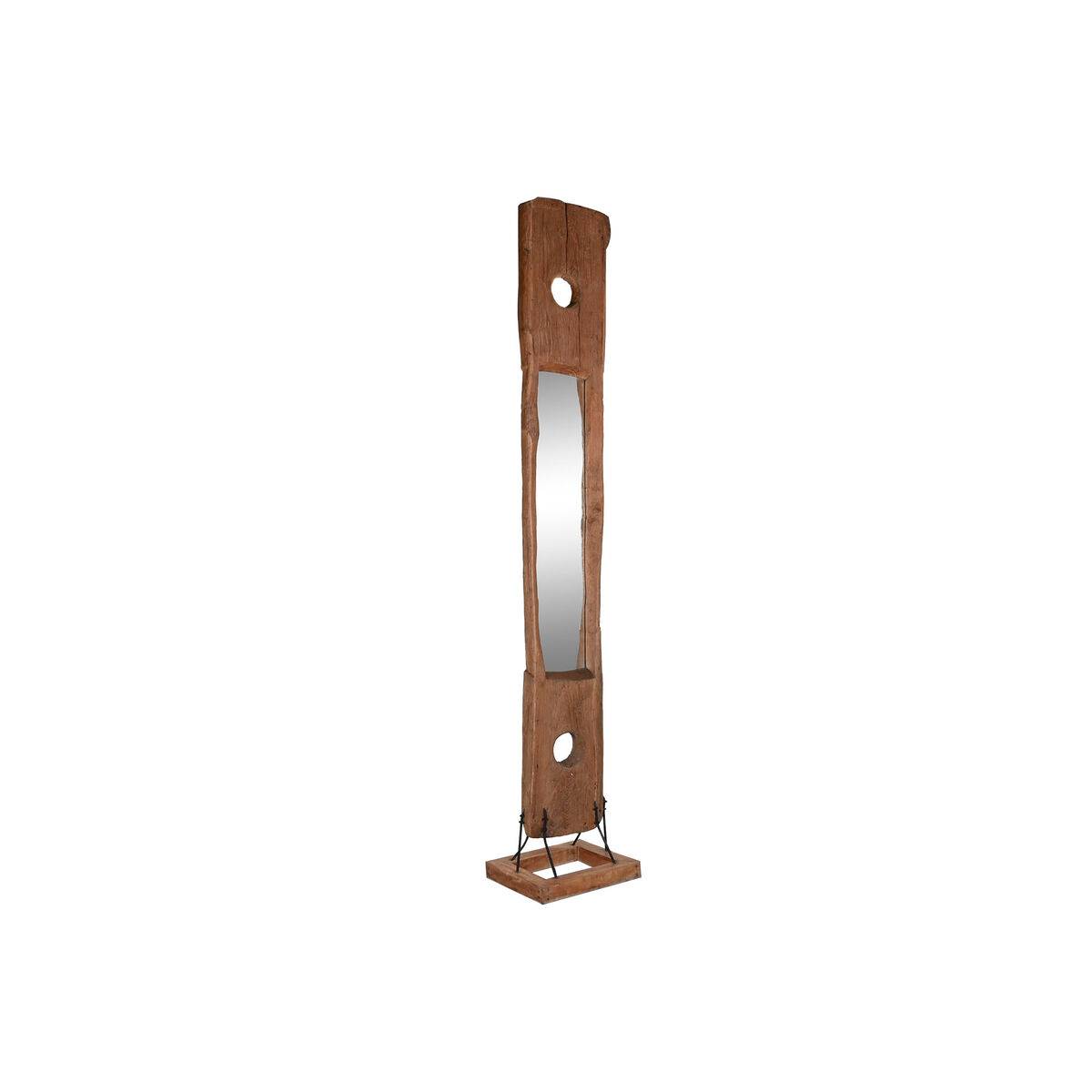 Espejo de pie Home ESPRIT Natural Cristal Teca 45 X 45 X 285 CM