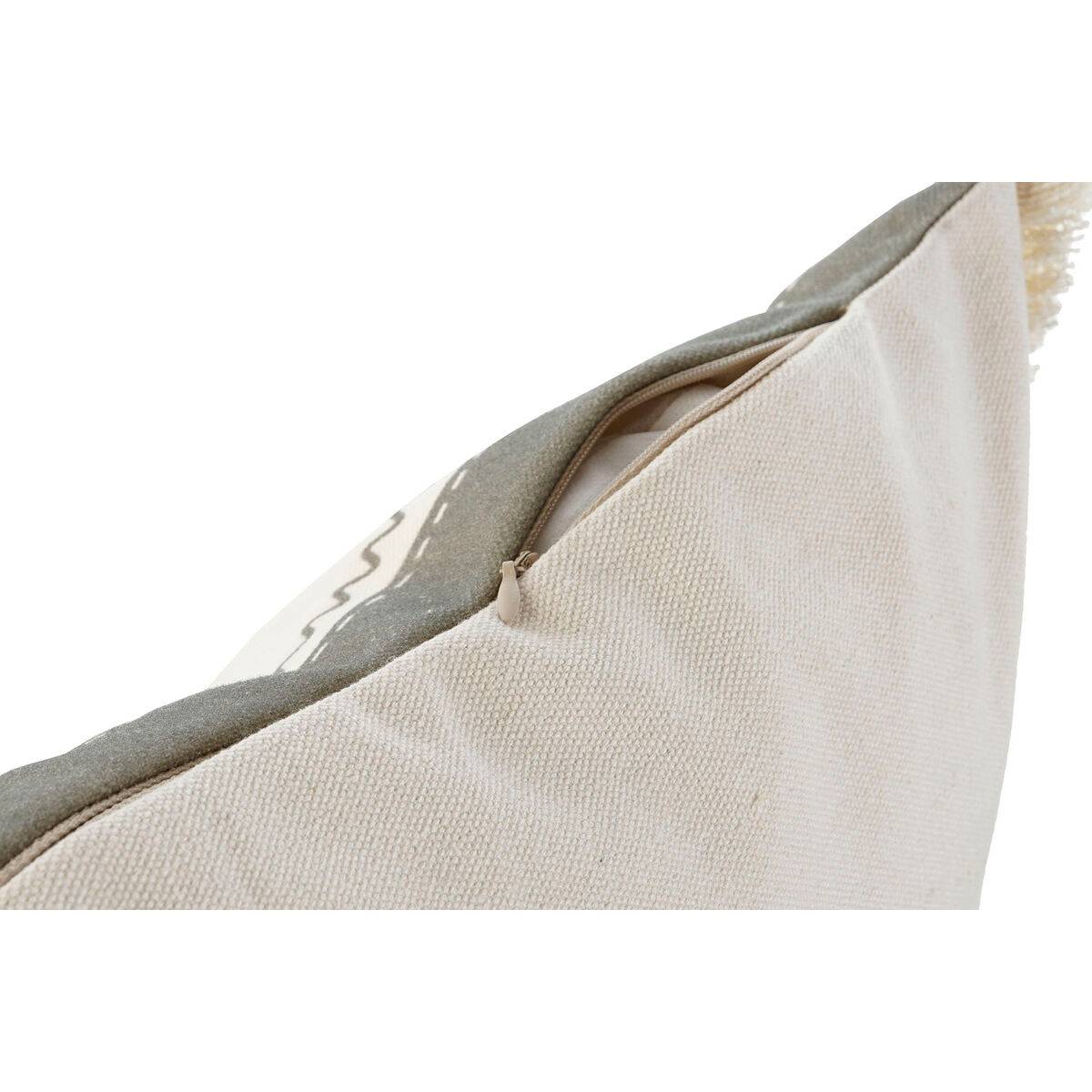 Cojín Home ESPRIT Azul Beige 60 x 10 x 45 cm (2 Unidades)