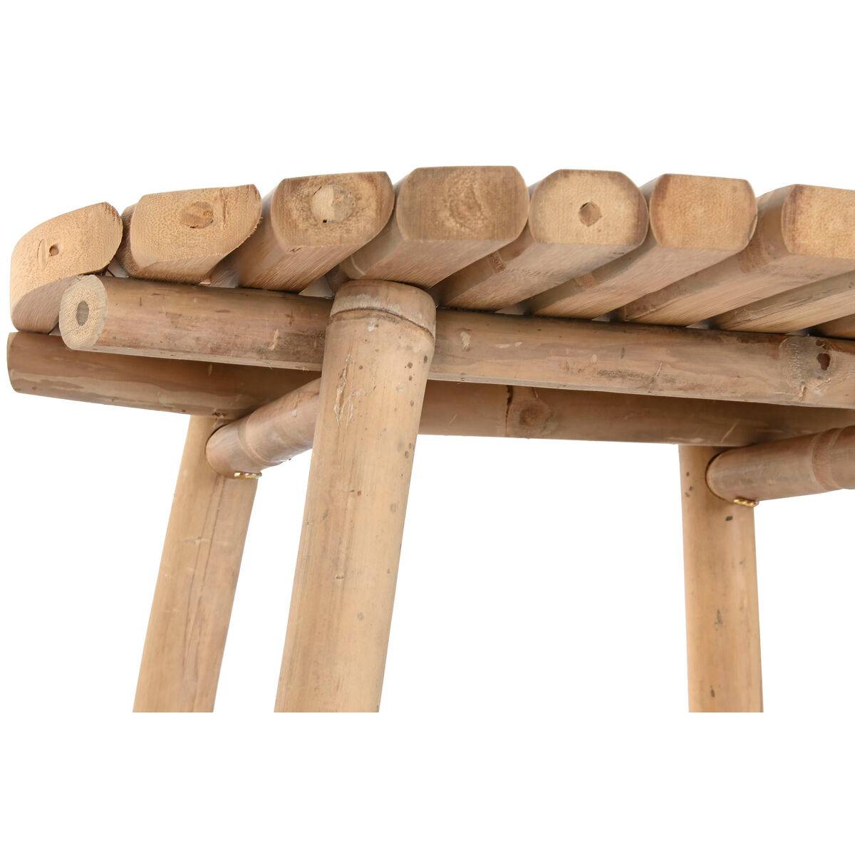 Conjunto de Mesa con 2 Sillas Home ESPRIT Bambú 50 x 50 x 105 cm