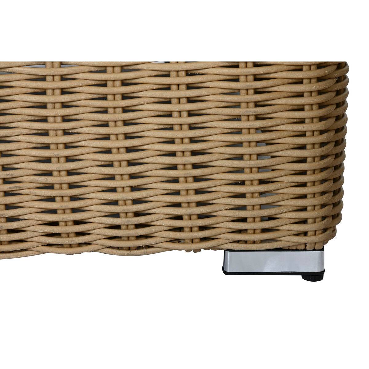 Mesa de Centro Home ESPRIT Beige Marrón claro 110 x 60 x 35 cm