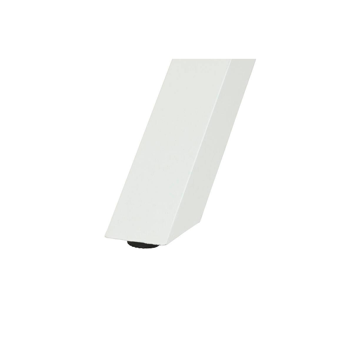 Mesa de Comedor Home ESPRIT Blanco Aluminio 140 x 140 x 75 cm