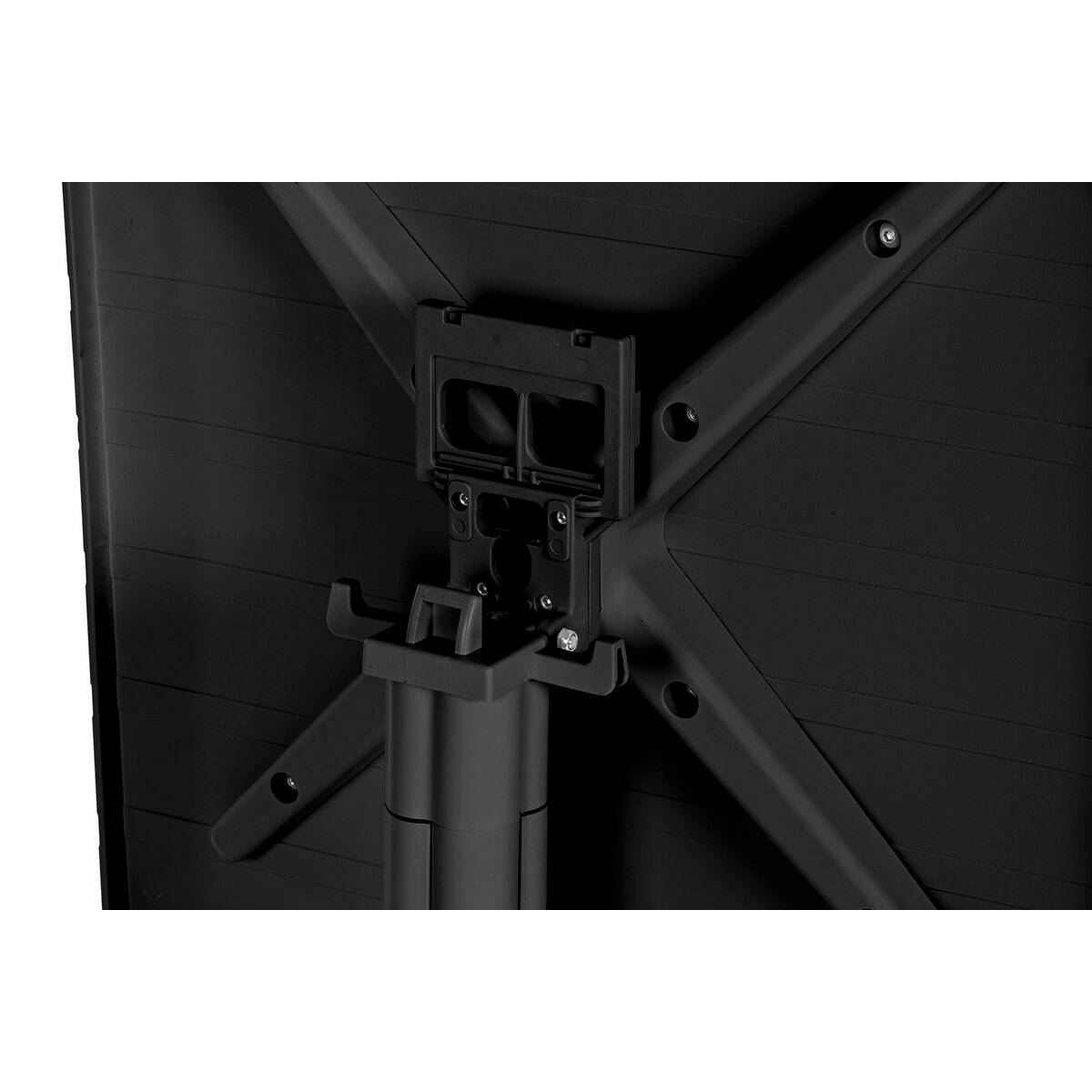 Mesa de Comedor Home ESPRIT Negro Metal Polipropileno 70 x 70 x 75 cm