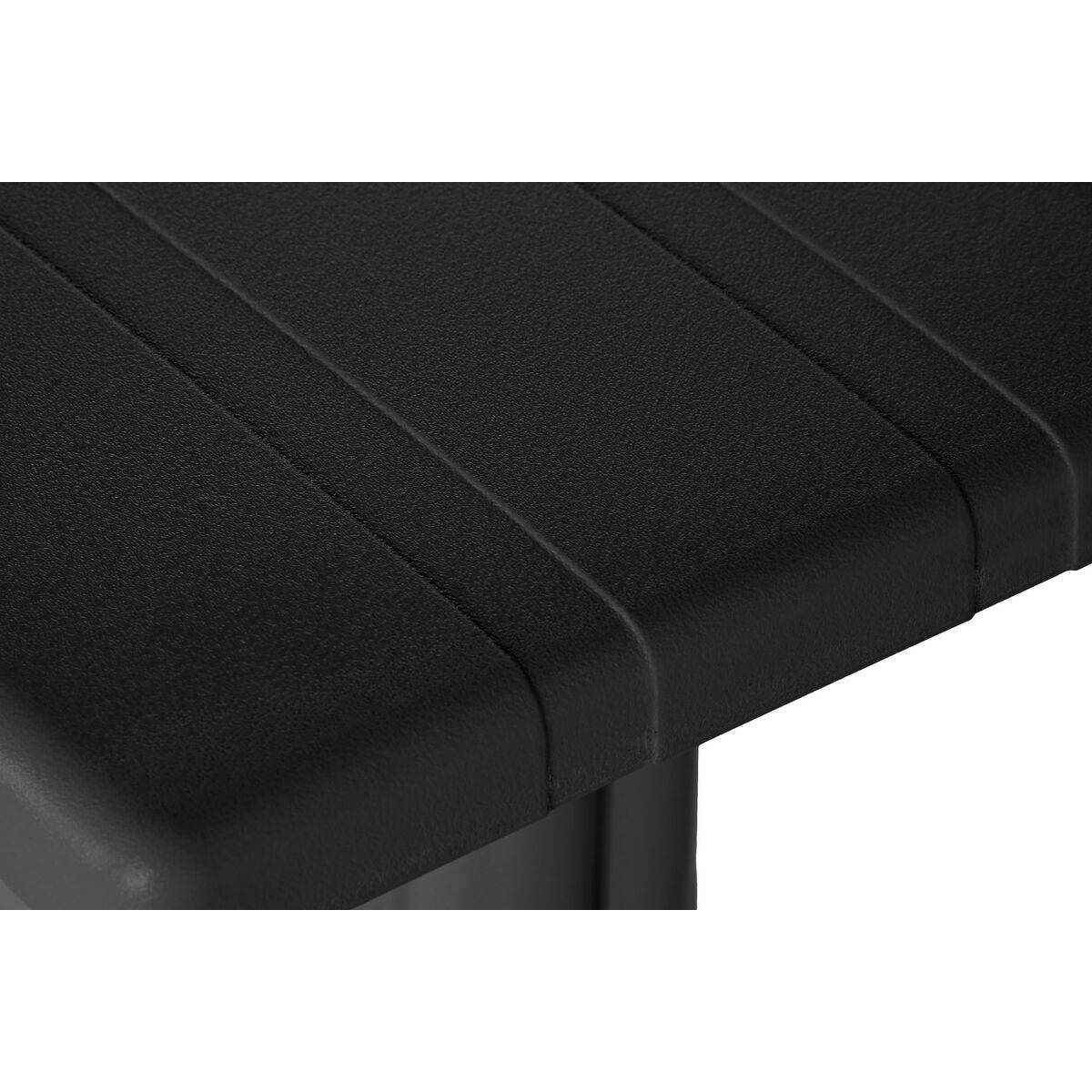 Mesa de Comedor Home ESPRIT Negro Metal Polipropileno 70 x 70 x 75 cm