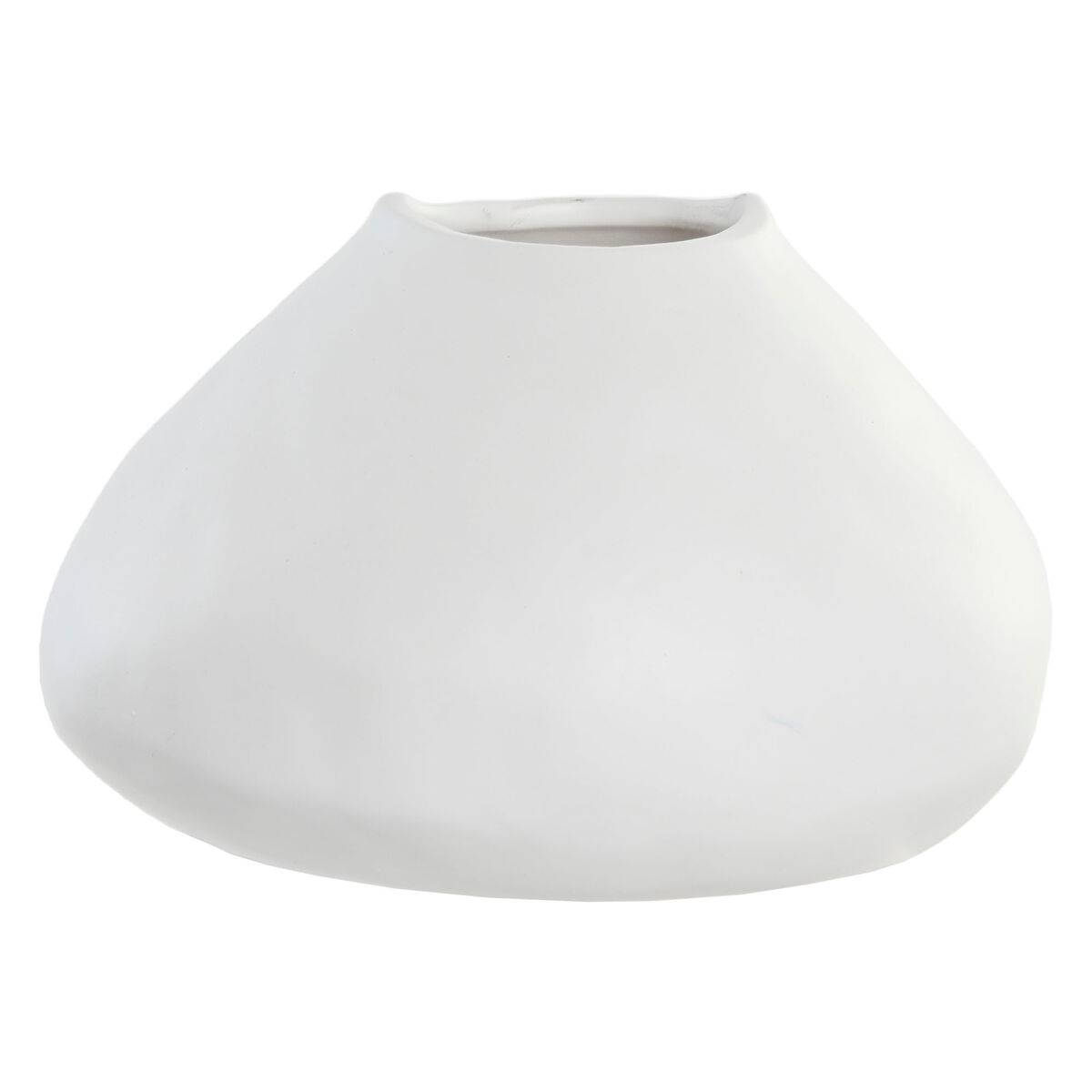 Jarrón Home ESPRIT Beige Gres Estilo artesanal 26 x 26 x 19 cm