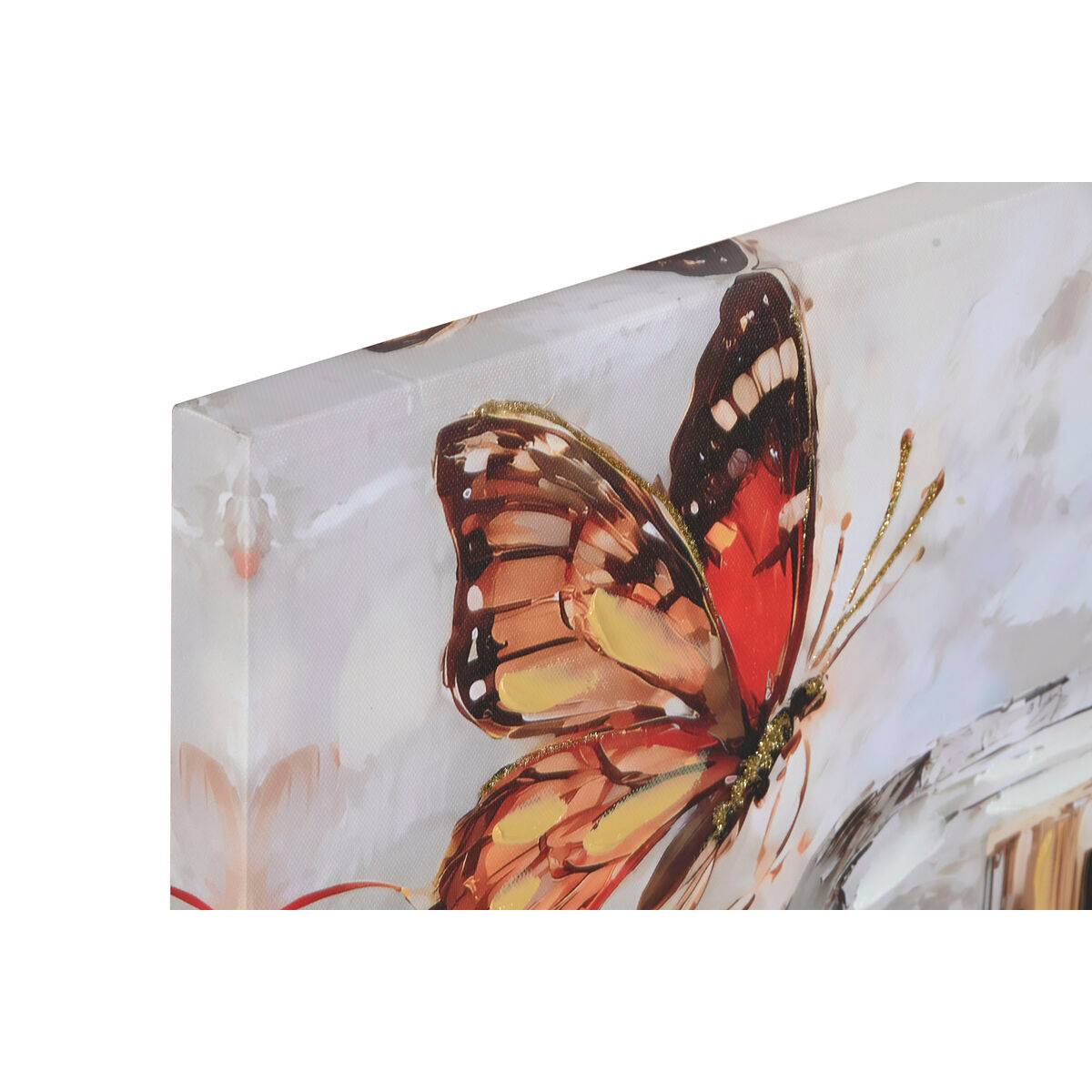 Lienzo Home ESPRIT Lienzo Madera MDF 60 x 2,5 x 90 cm