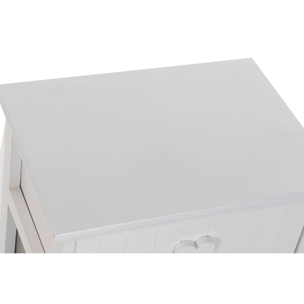 Cajonera Home ESPRIT Blanco Gris 40 x 29 x 58 cm