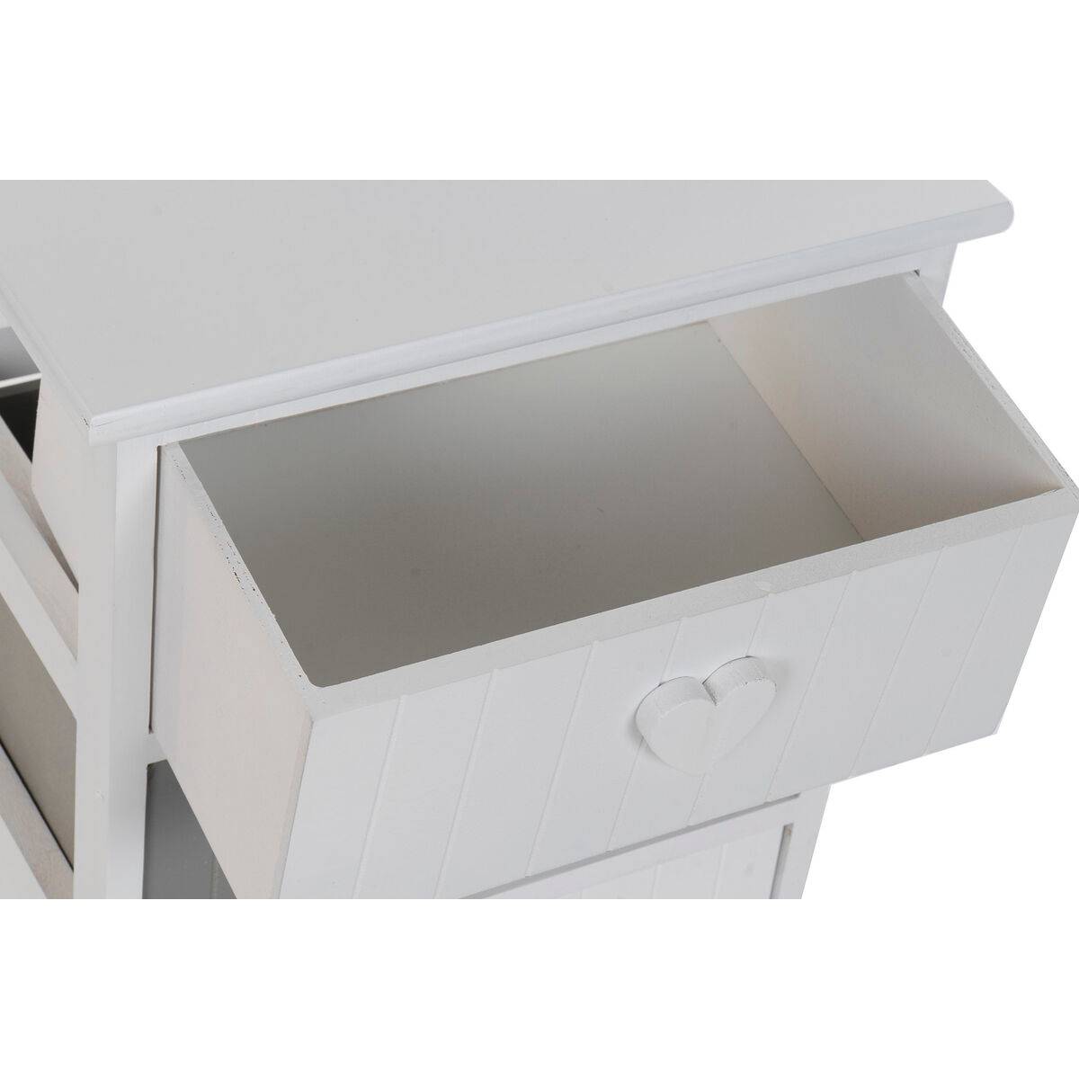 Cajonera Home ESPRIT Blanco Gris 40 x 29 x 58 cm