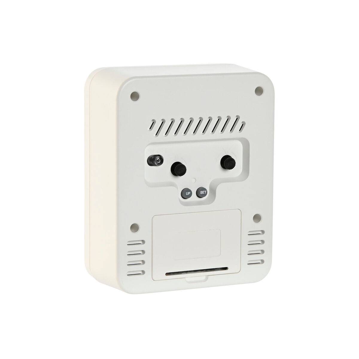Reloj de Mesa Home ESPRIT Blanco (2 Unidades)