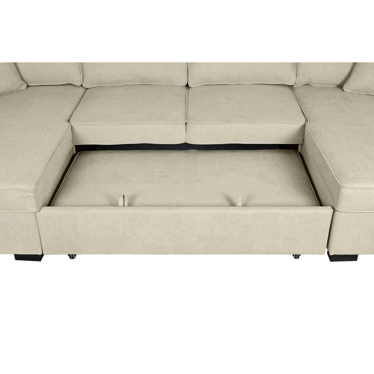 Sofá Cama Home ESPRIT Arena Moderno 298 x 154 x 92 cm