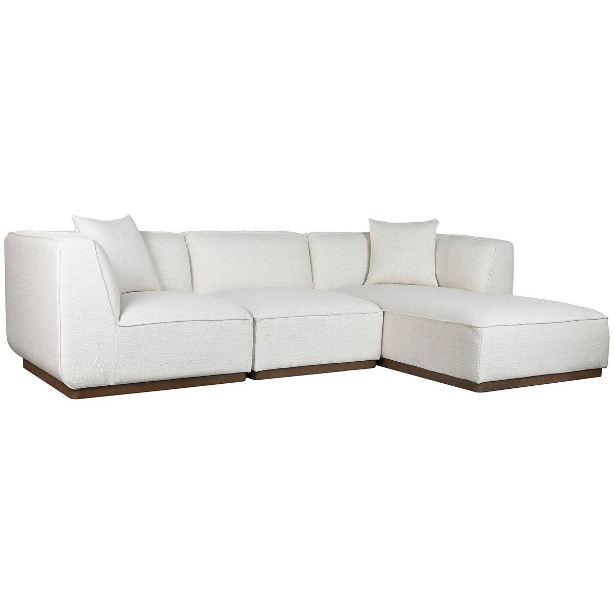 Sofá Home ESPRIT Crema Scandi 279 x 171 x 72 cm