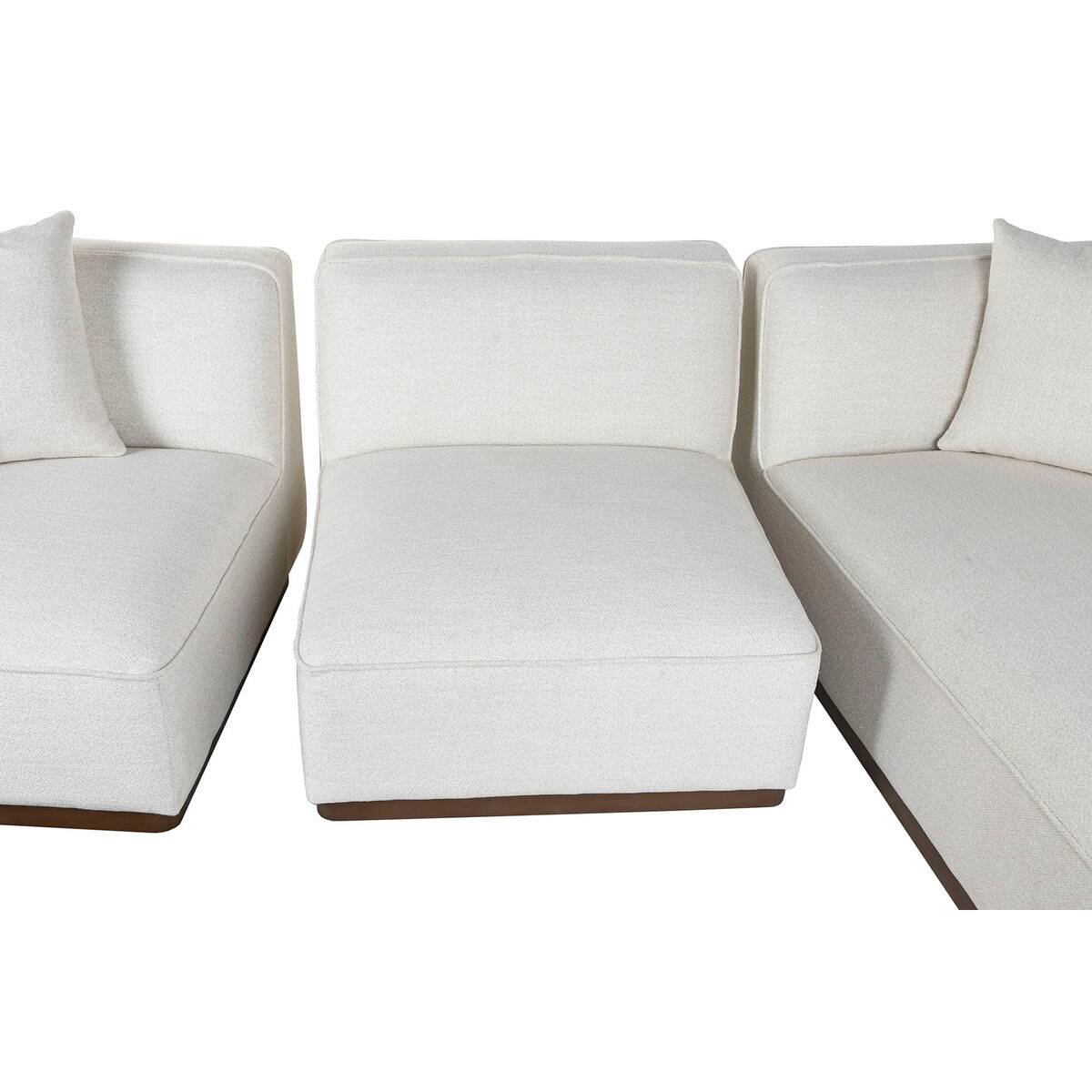 Sofá Home ESPRIT Crema Scandi 279 x 171 x 72 cm