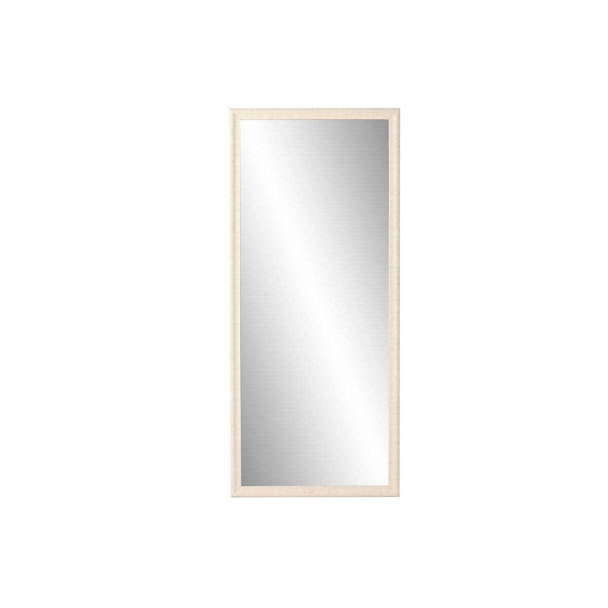 Espejo de pared Home ESPRIT Marrón Beige Gris Urbano 67 x 2 x 156 cm (4 Unidades)