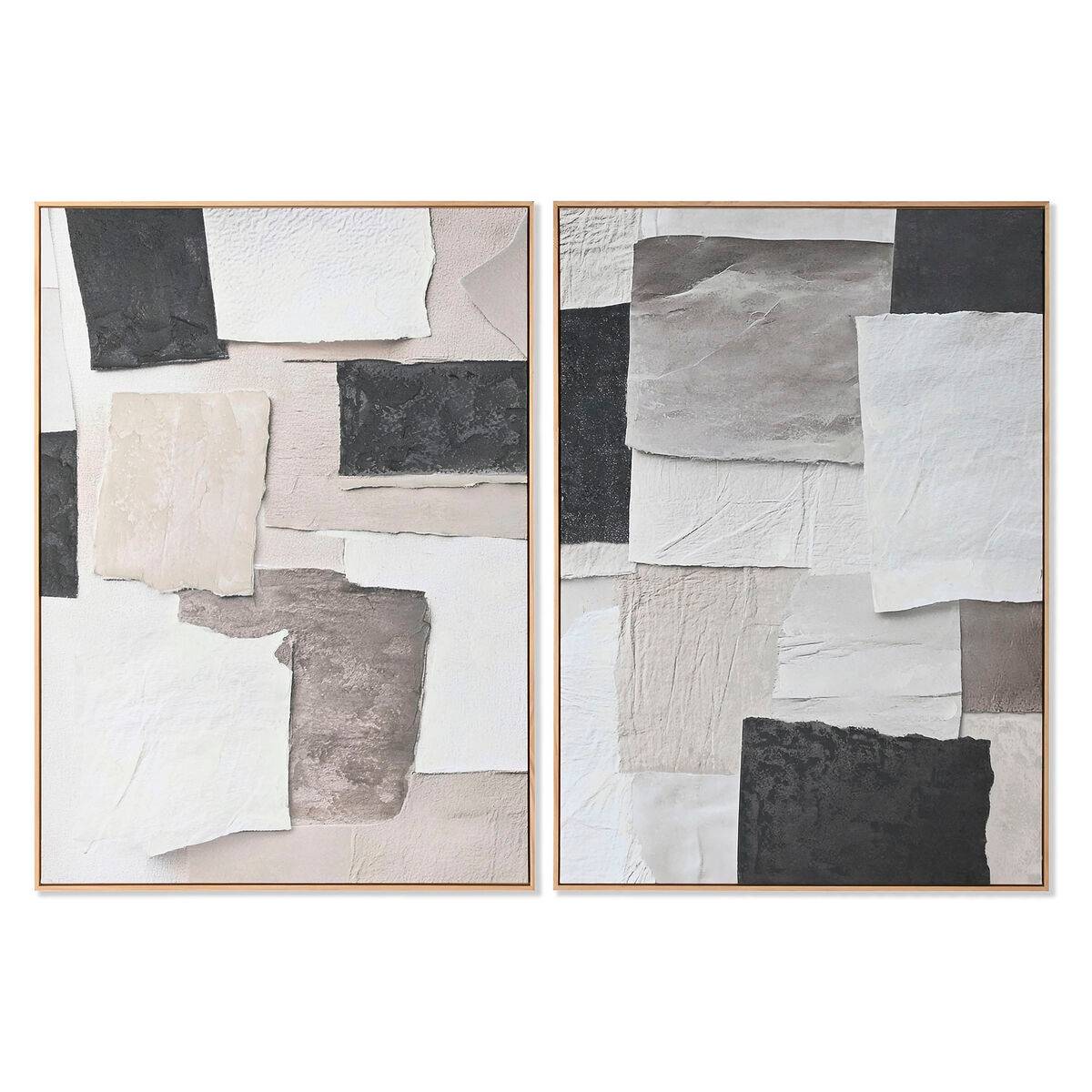 Cuadro Home ESPRIT Madera Lienzo 103 x 4,3 x 143 cm 102,6 x 4,3 x 142,6 cm
