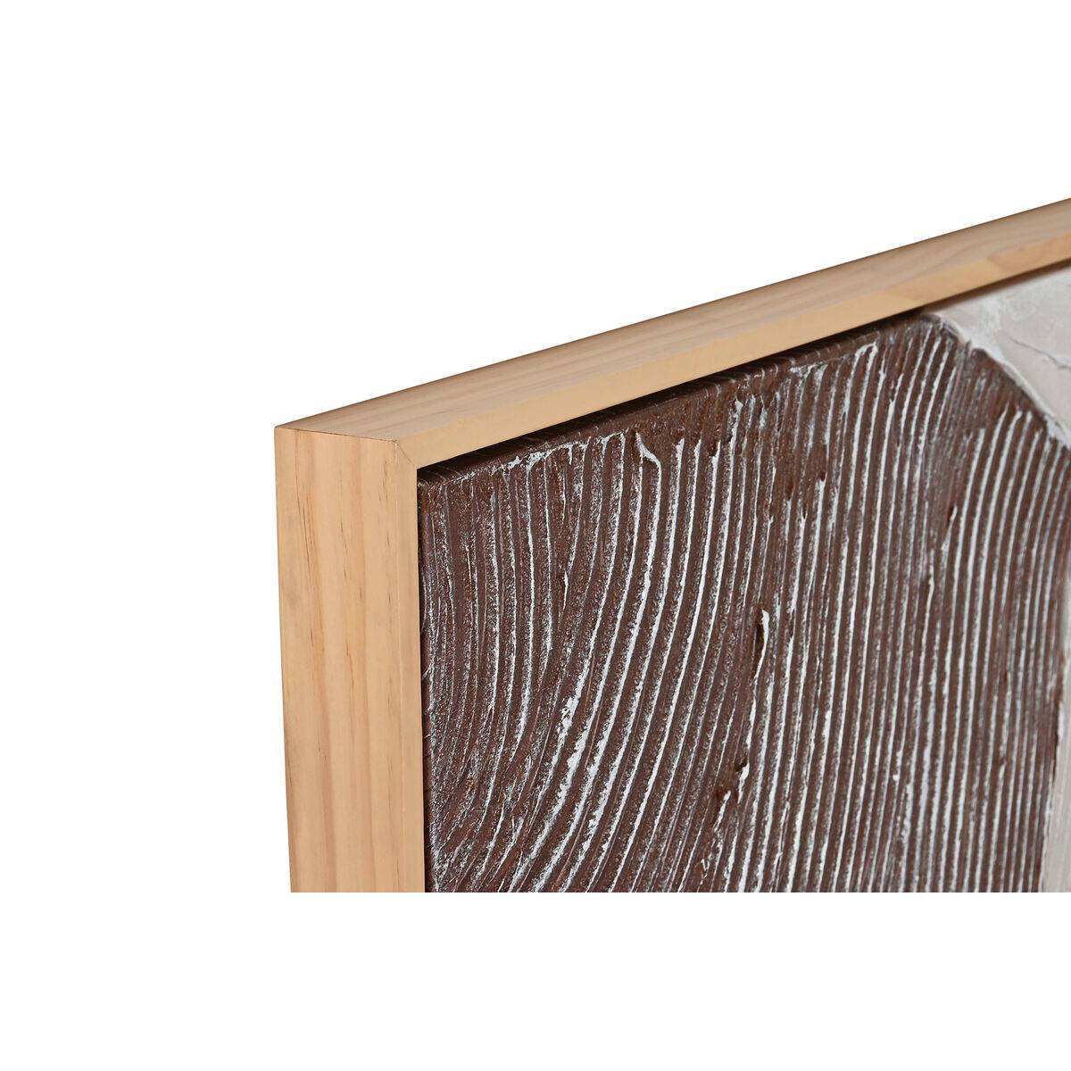 Cuadro Home ESPRIT Madera Lienzo 123 x 4,3 x 123 cm 122,6 X 4,3 X 122,6 CM