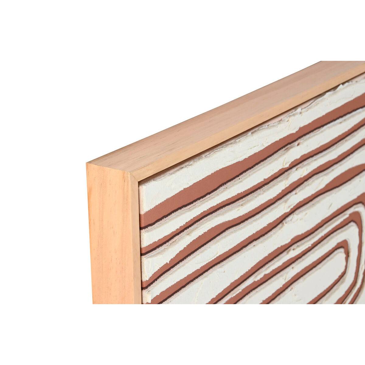 Cuadro Home ESPRIT Madera Lienzo 82,6 x 4,3 x 122,6 cm 83 x 4,3 x 123 cm (2 Unidades)