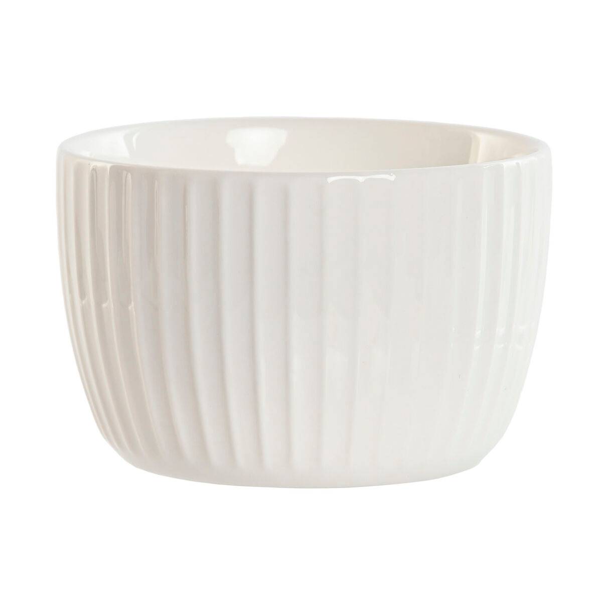 Set de Aperitivo Home ESPRIT Blanco Natural Urbano 28 x 9,6 x 6,2 cm 3 Piezas