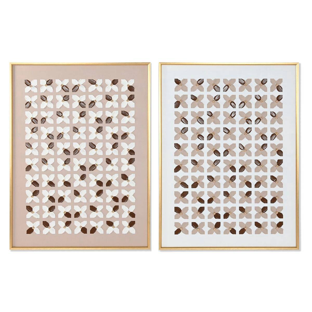 Lienzo Home ESPRIT Poliestireno Lienzo 90 x 3,5 x 120 cm